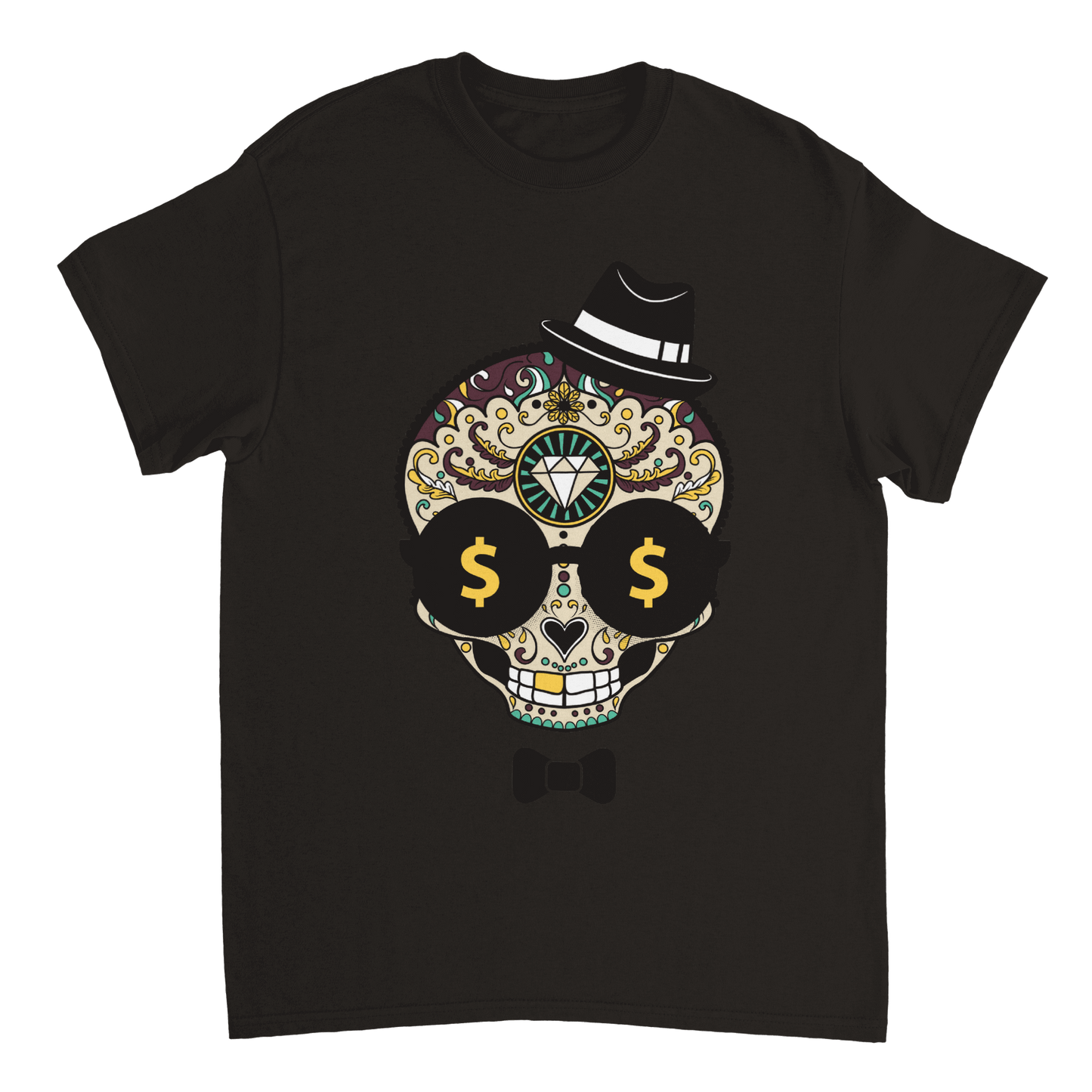 Aztec Style Skull T Shirt Canvas Prints in Accrington Number Plates Accrington IntelliPix