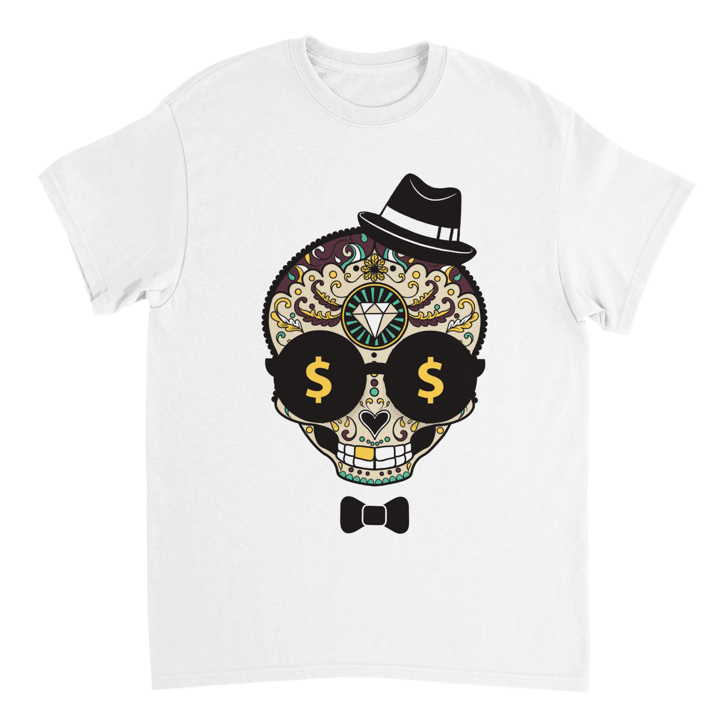 Aztec Style Skull T Shirt Canvas Prints in Accrington Number Plates Accrington IntelliPix
