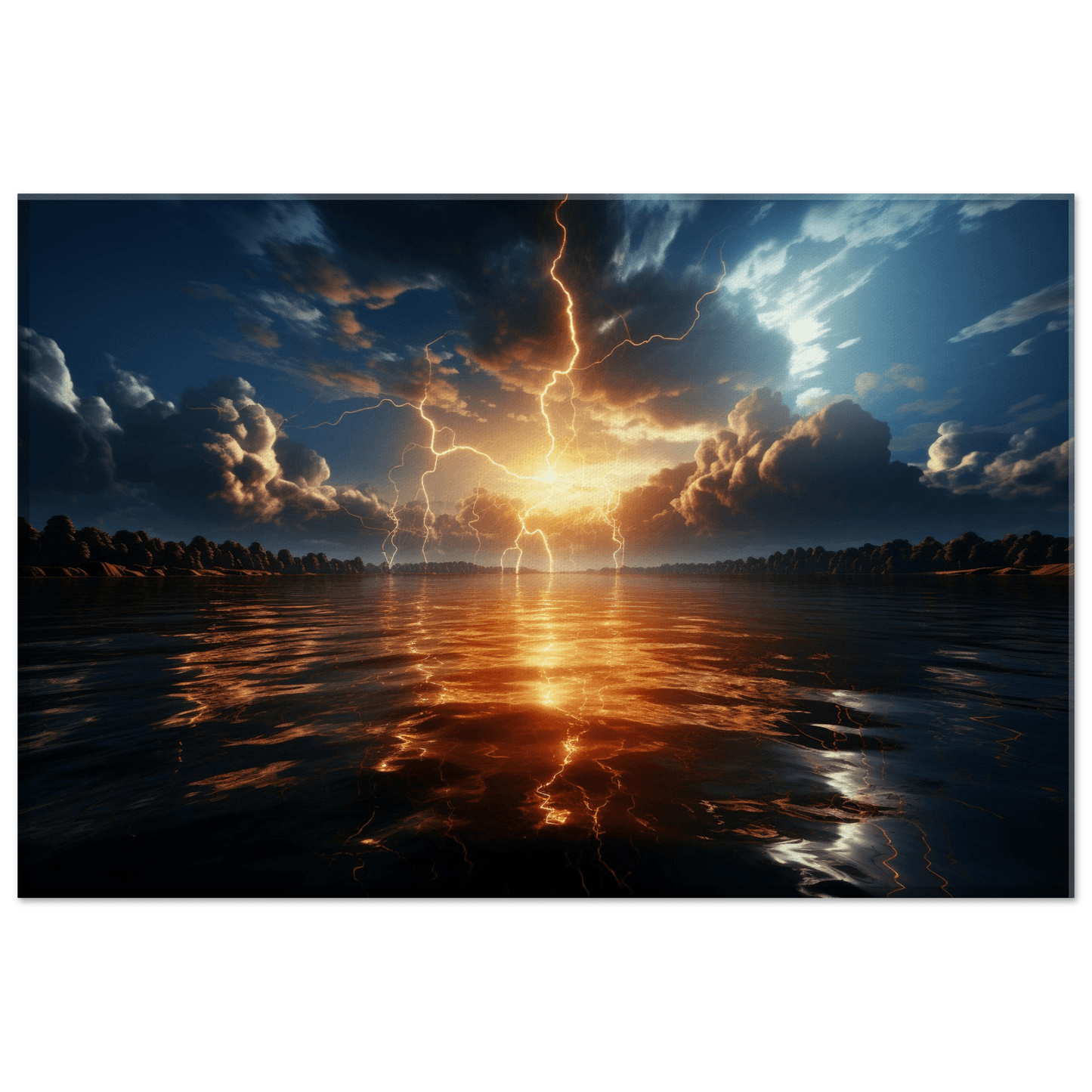 Catatumbo Lightening Canvas Canvas Prints in Accrington Number Plates Accrington IntelliPix