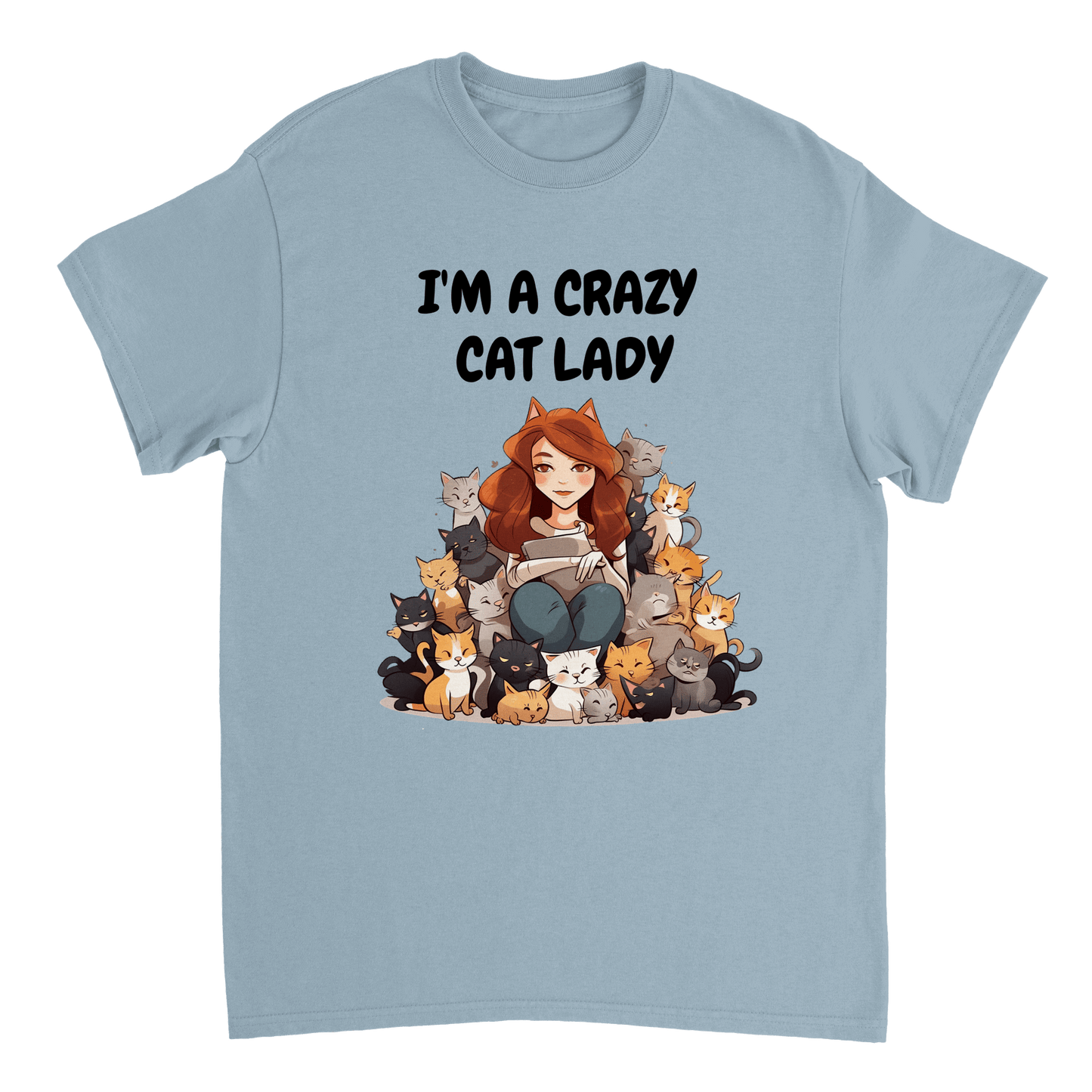 Crazy Cat Lady T Shirt Canvas Prints in Accrington Number Plates Accrington IntelliPix