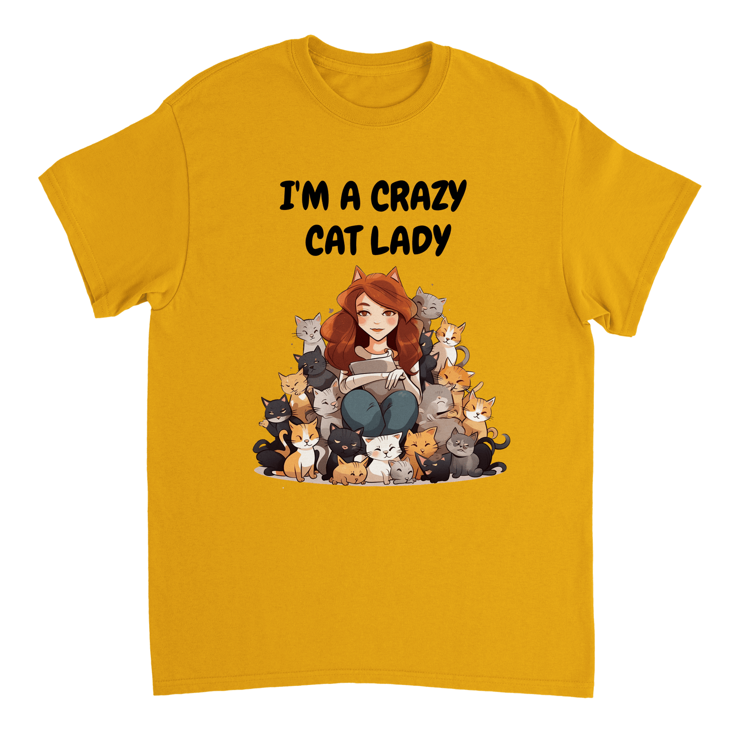 Crazy Cat Lady T Shirt Canvas Prints in Accrington Number Plates Accrington IntelliPix
