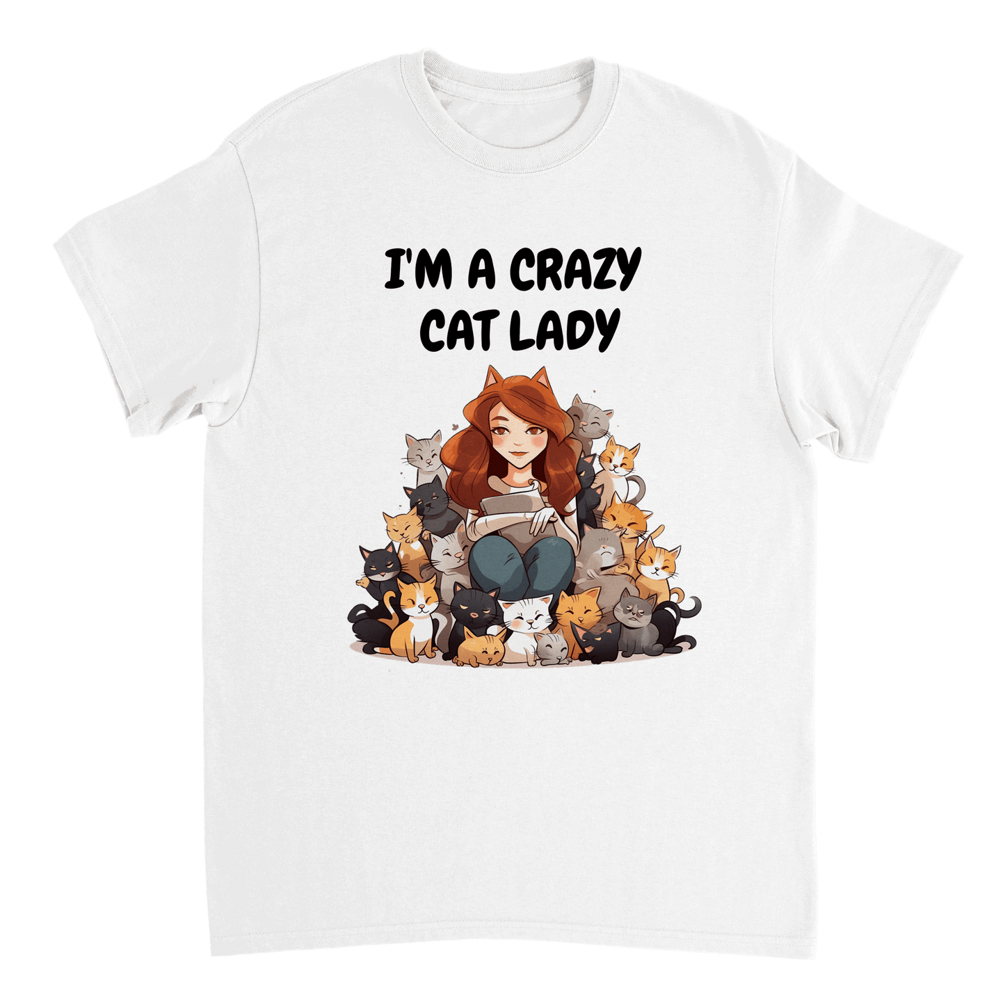 Crazy Cat Lady T Shirt Canvas Prints in Accrington Number Plates Accrington IntelliPix