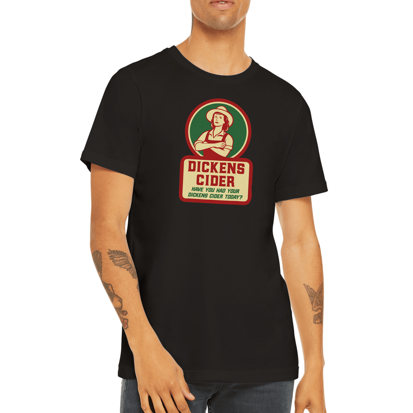 Dickens Cider T-shirt Canvas Prints in Accrington Number Plates Accrington IntelliPix