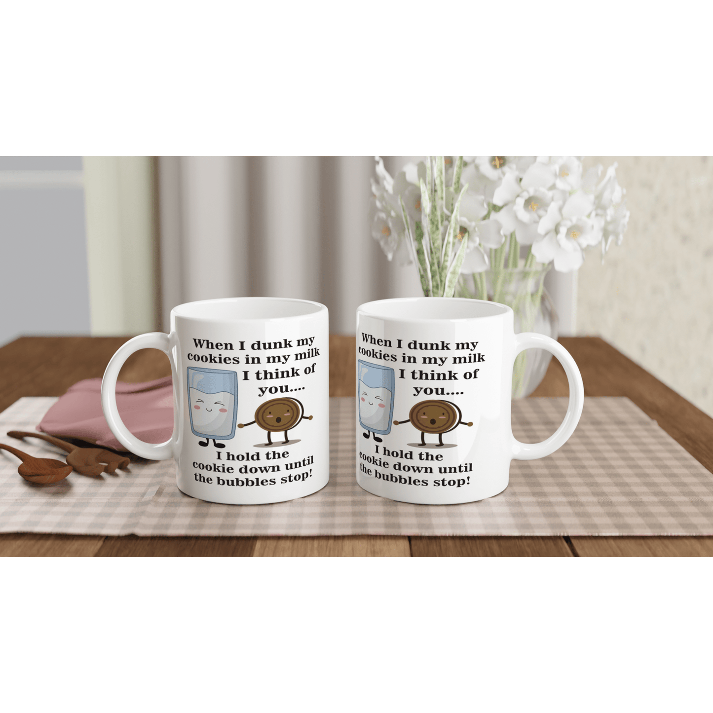 Dunk My Cookie 11oz Mug Canvas Prints in Accrington Number Plates Accrington IntelliPix