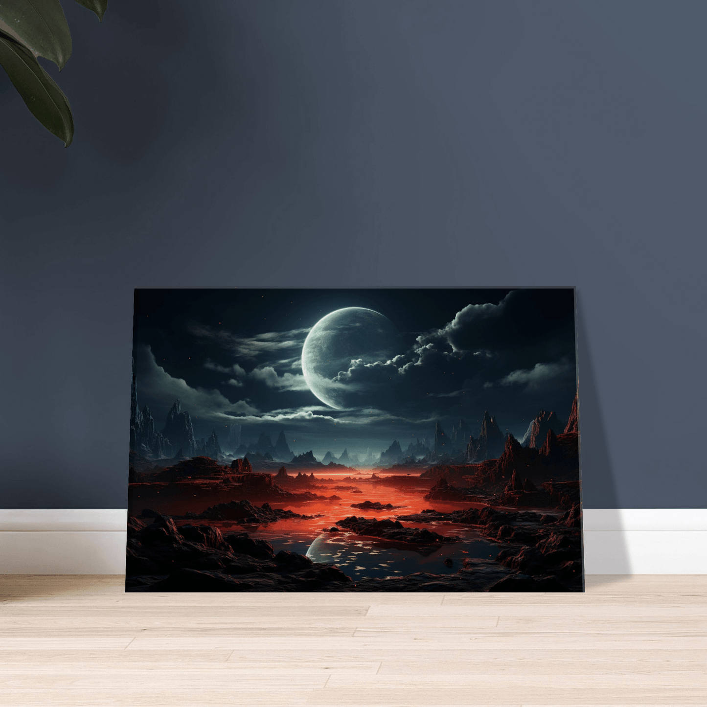 Eerie Moonlit Canvas Canvas Prints in Accrington Number Plates Accrington IntelliPix