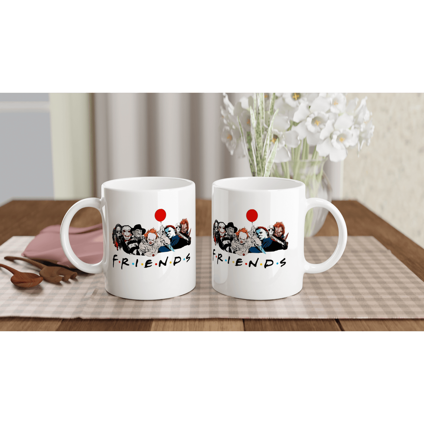 Friends Horror 11oz Mug Canvas Prints in Accrington Number Plates Accrington IntelliPix
