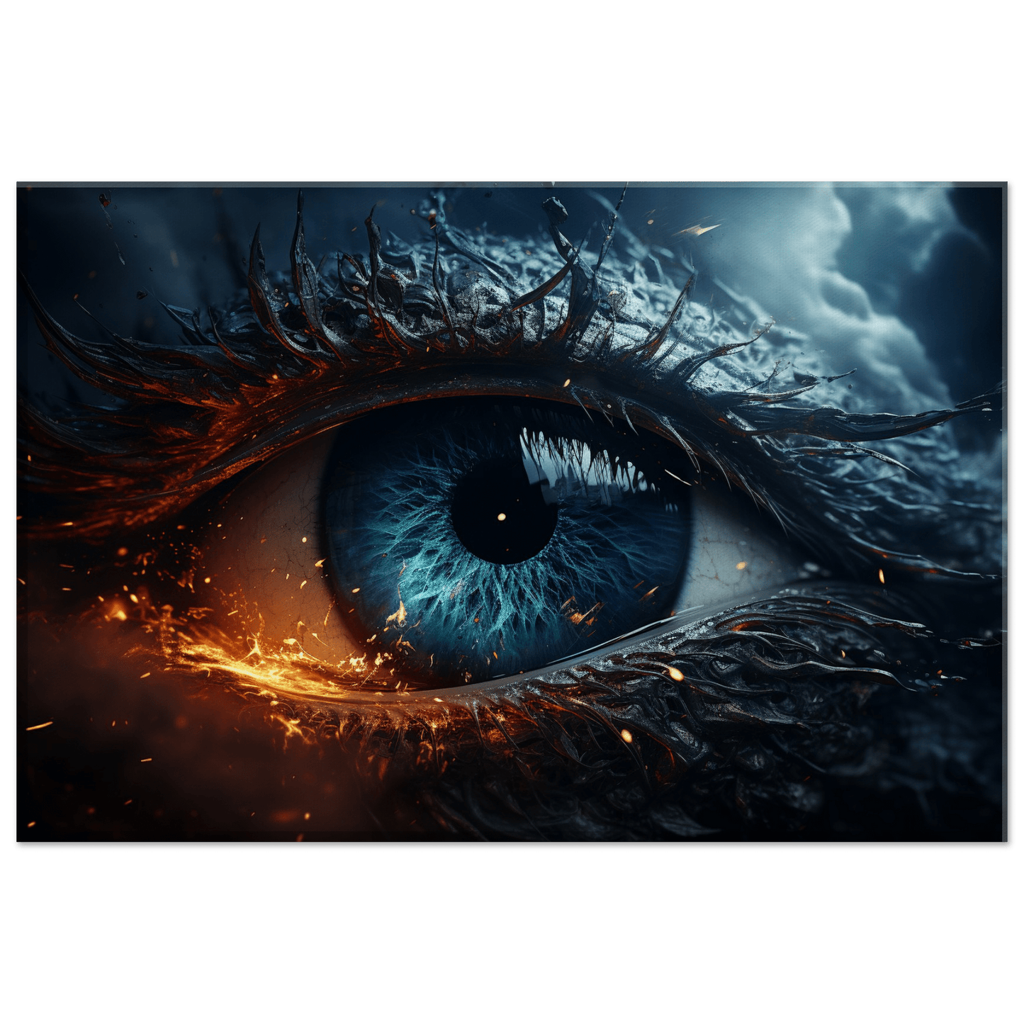 Great Eye Canvas Canvas Prints in Accrington Number Plates Accrington IntelliPix