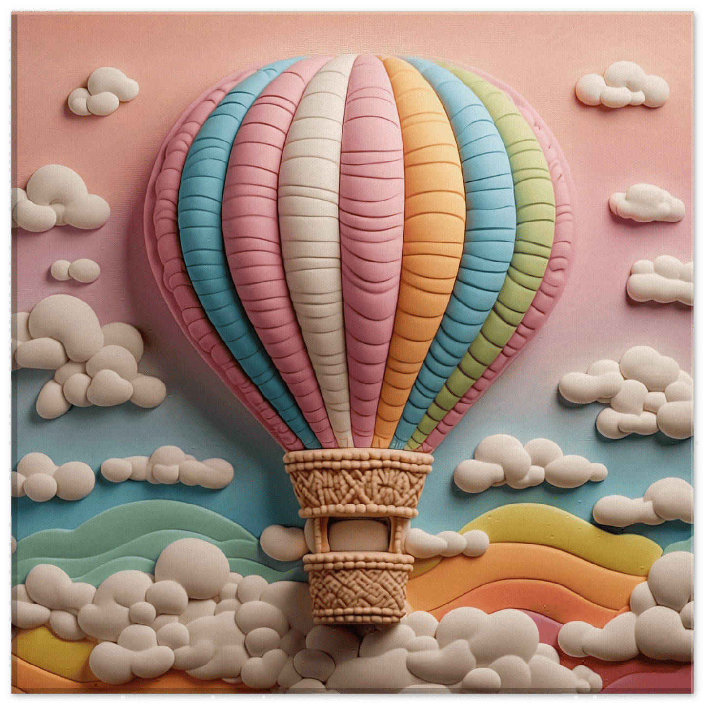 Hot Air Balloon Canvas Canvas Prints in Accrington Number Plates Accrington IntelliPix