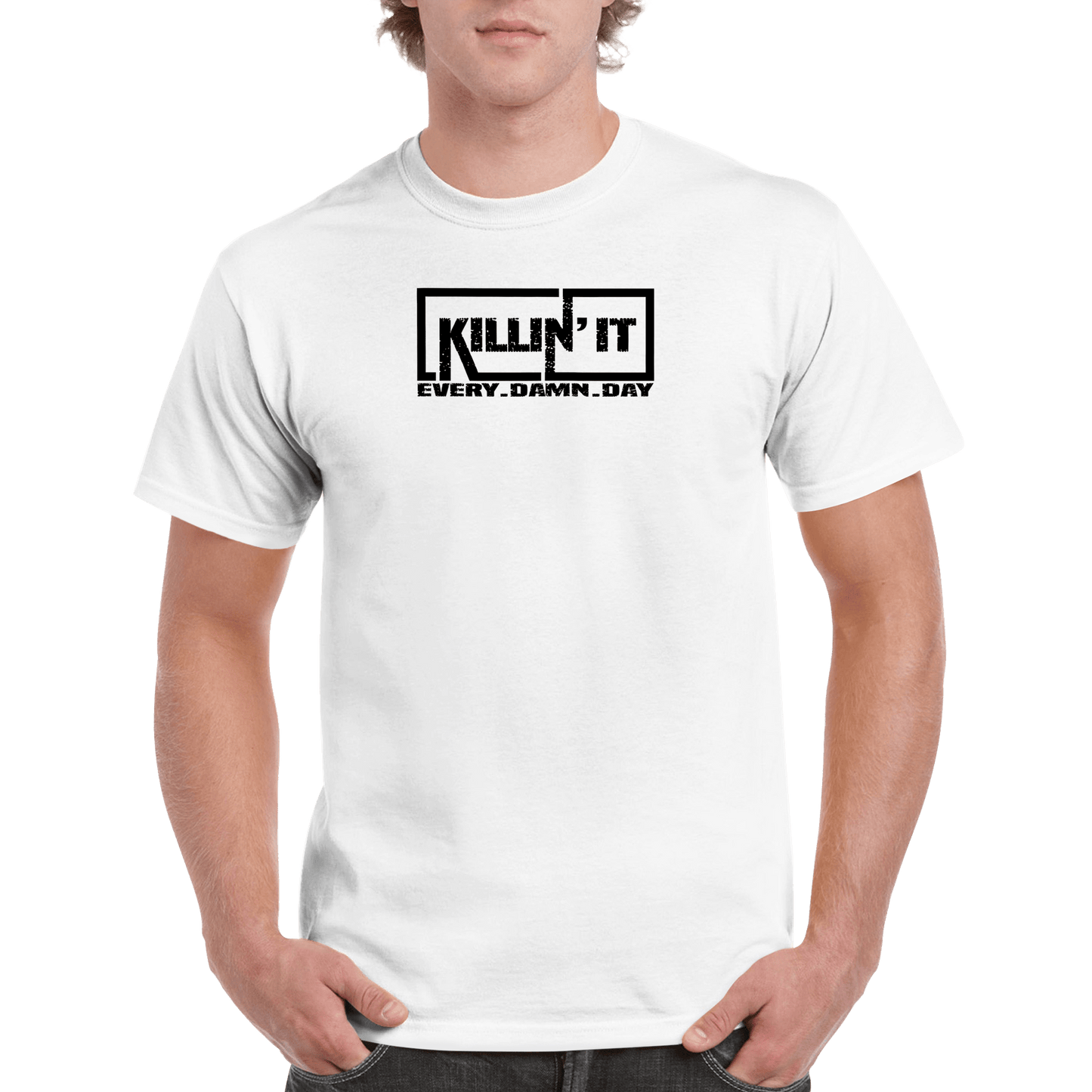 Killin' It T-Shirt Canvas Prints in Accrington Number Plates Accrington IntelliPix