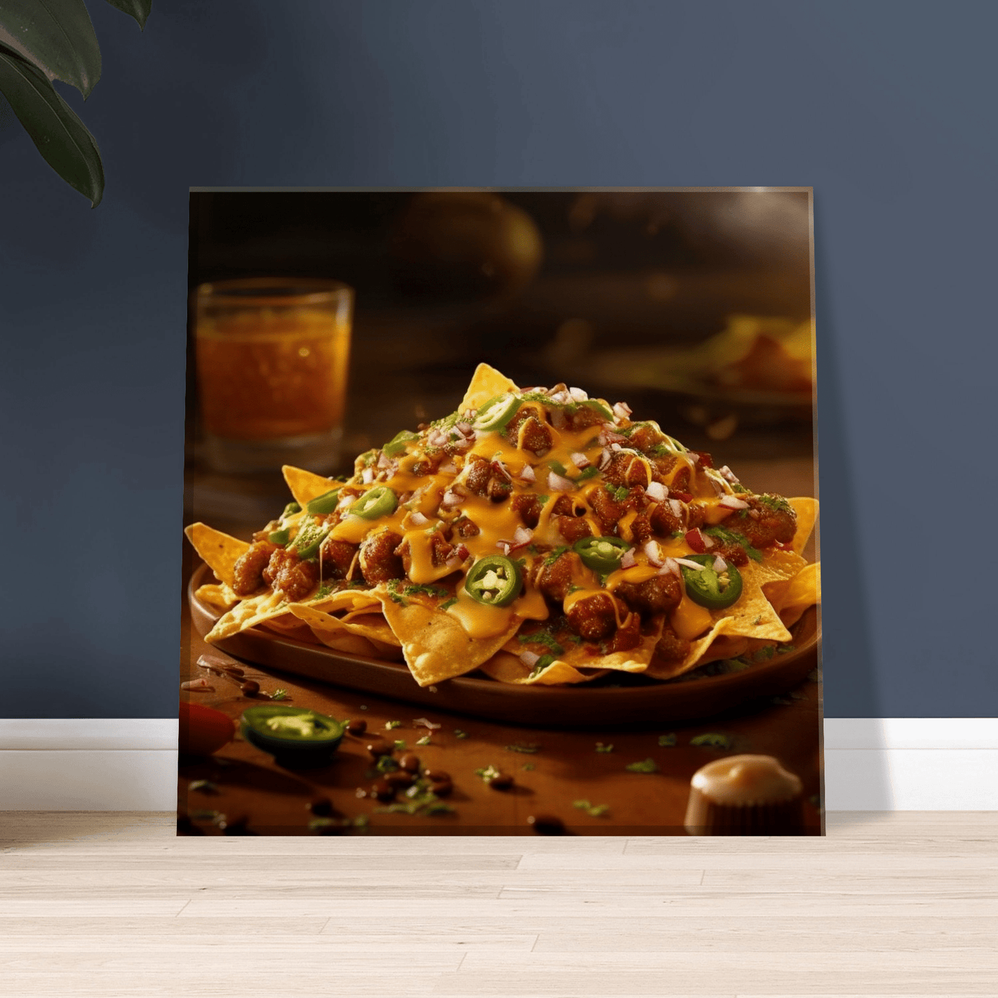 Loaded Nachos Canvas Canvas Prints in Accrington Number Plates Accrington IntelliPix