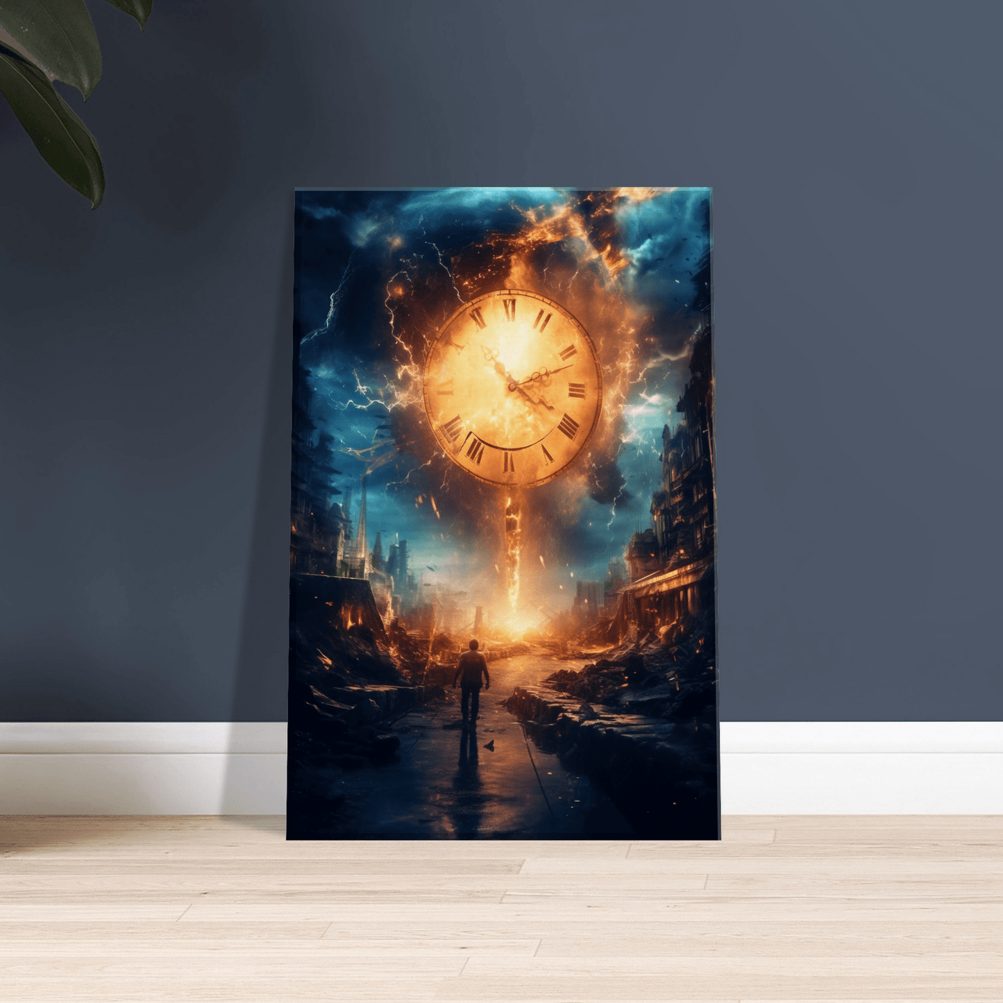 Mysterious Clock Canvas Canvas Prints in Accrington Number Plates Accrington IntelliPix