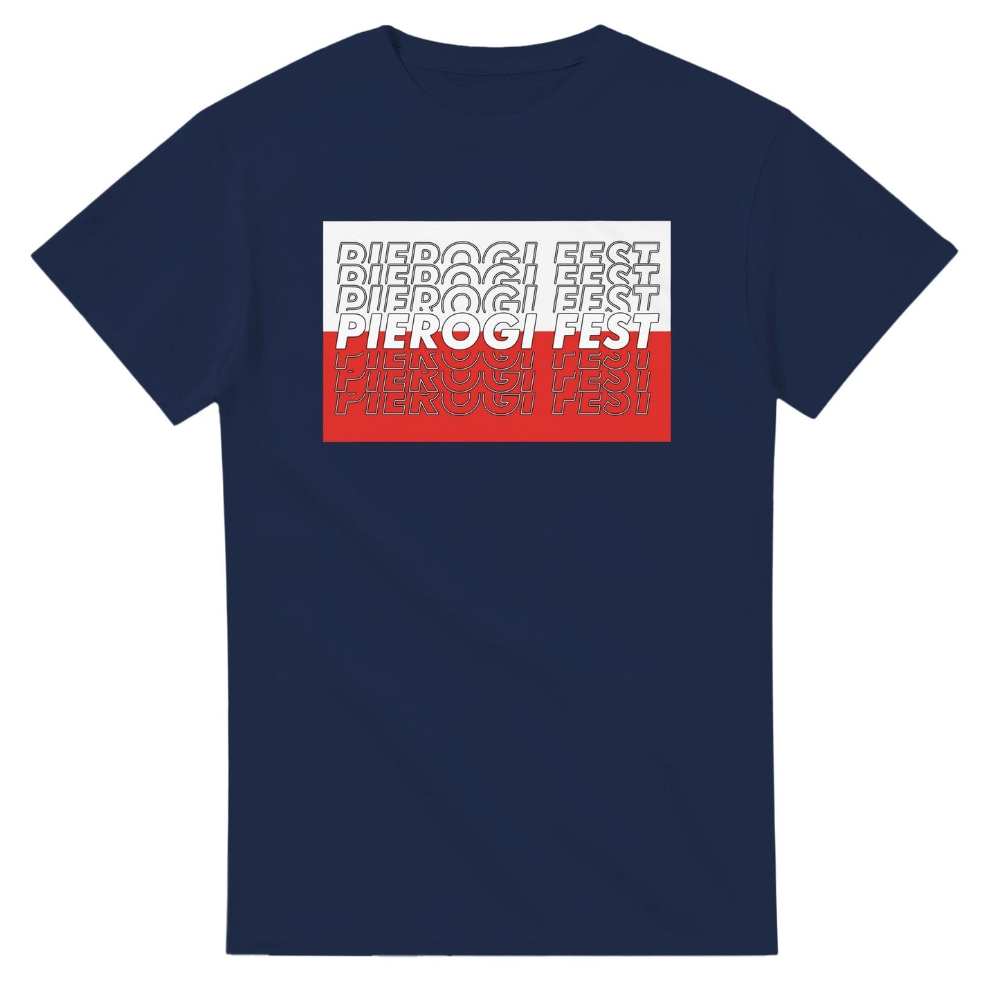 Polish Pierogi Fest T-Shirt - With or Without Polish Flag Canvas Prints in Accrington Number Plates Accrington IntelliPix