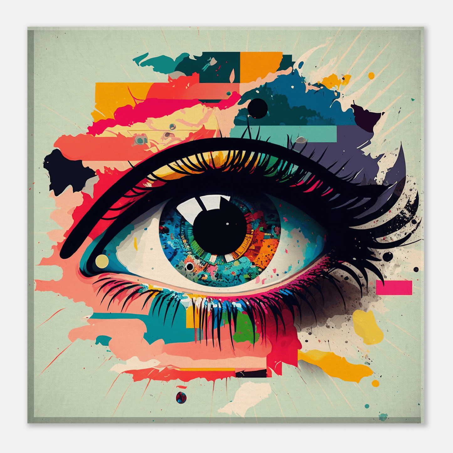 Pop Eye Canvas Canvas Prints in Accrington Number Plates Accrington IntelliPix