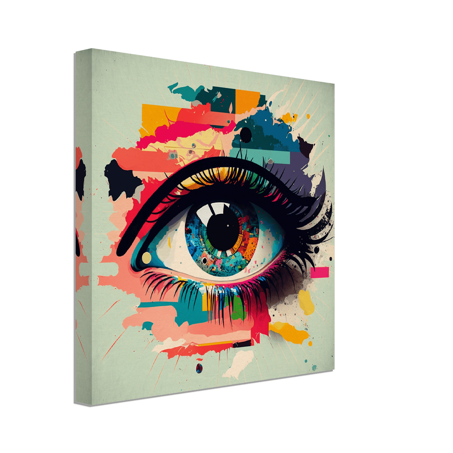 Pop Eye Canvas Canvas Prints in Accrington Number Plates Accrington IntelliPix