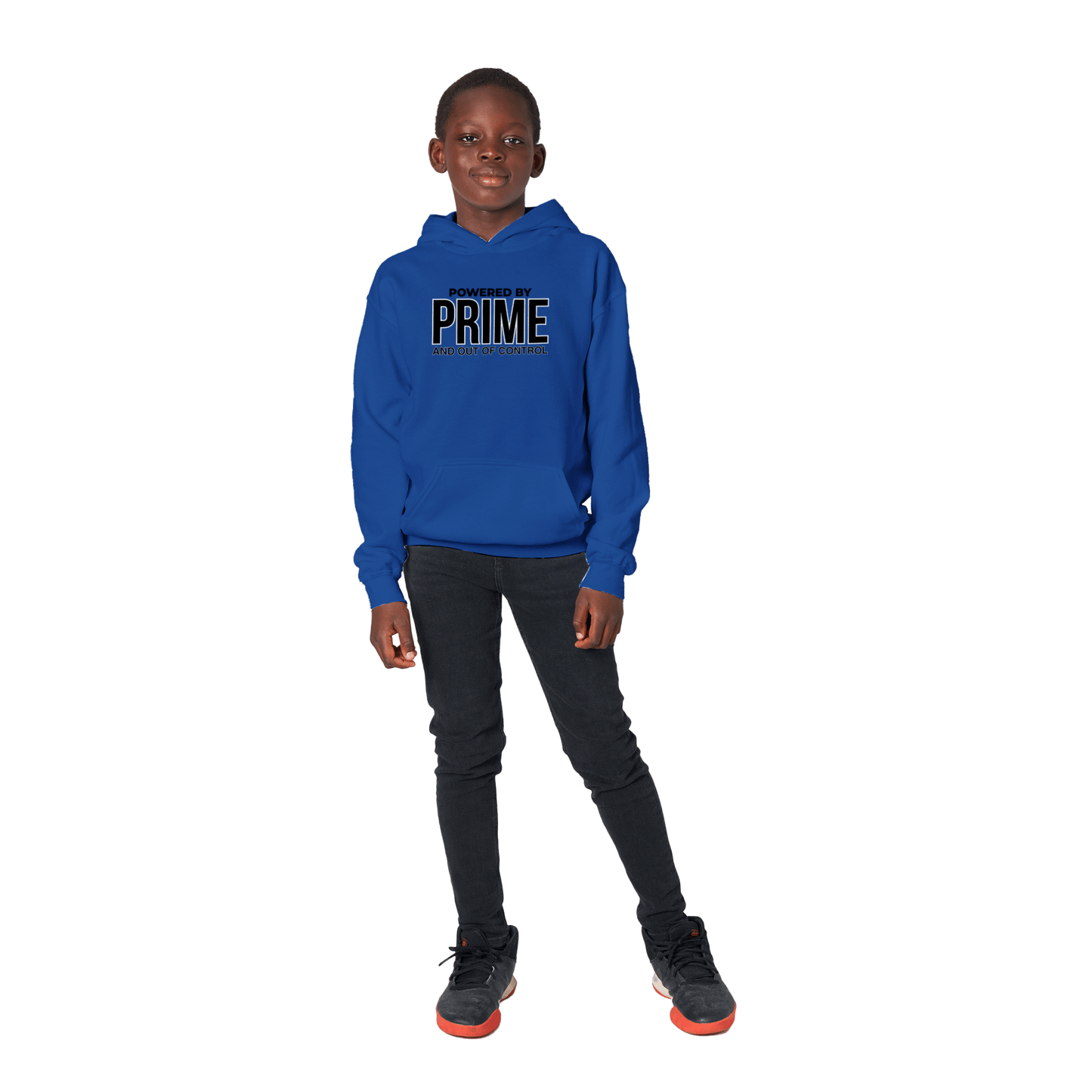 Powered By PRIME Classic Kids Pullover Hoodie Canvas Prints in Accrington Number Plates Accrington IntelliPix