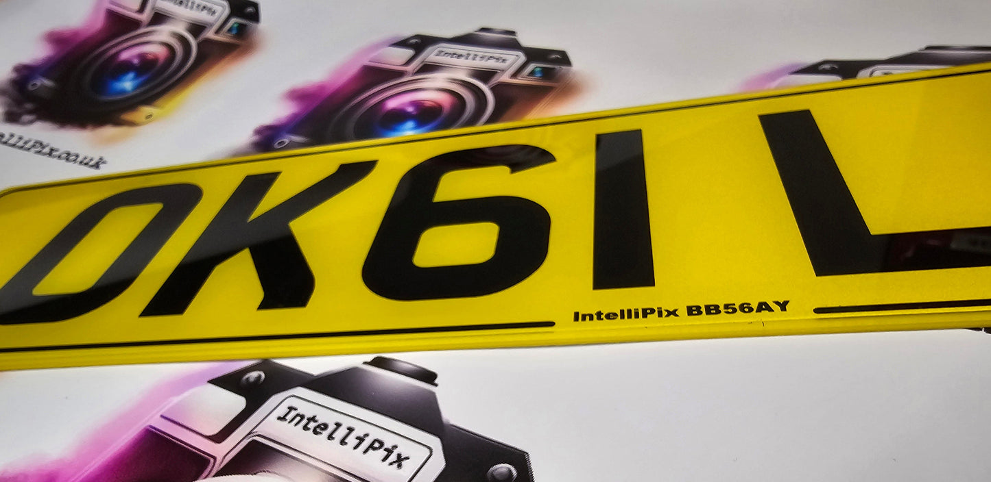 Standard Printed Plates Canvas Prints in Accrington Number Plates Accrington IntelliPix