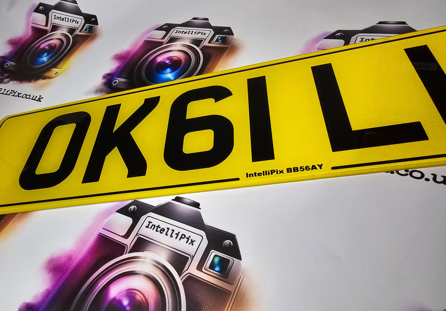 Standard Printed Plates Canvas Prints in Accrington Number Plates Accrington IntelliPix