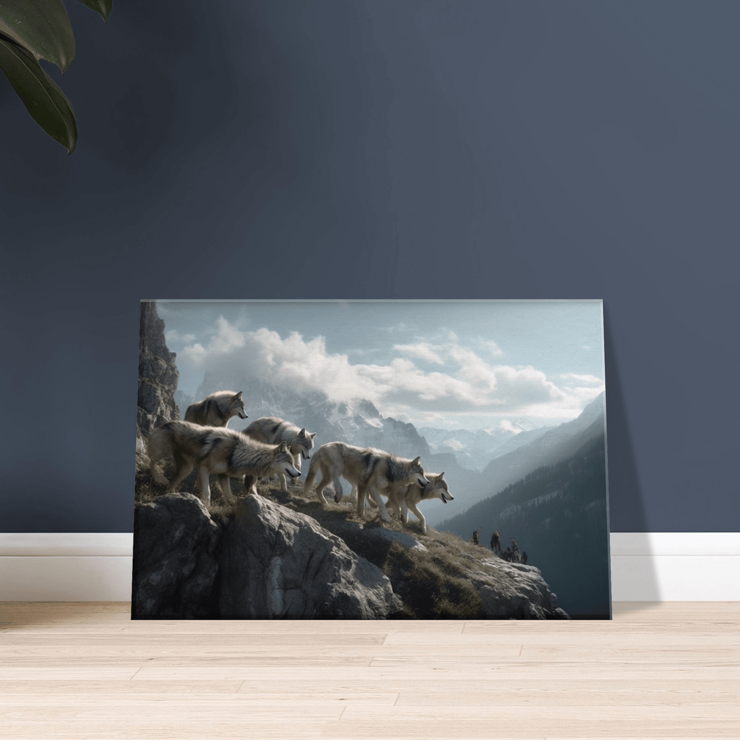 Wolves On A Hunt Canvas Canvas Prints in Accrington Number Plates Accrington IntelliPix