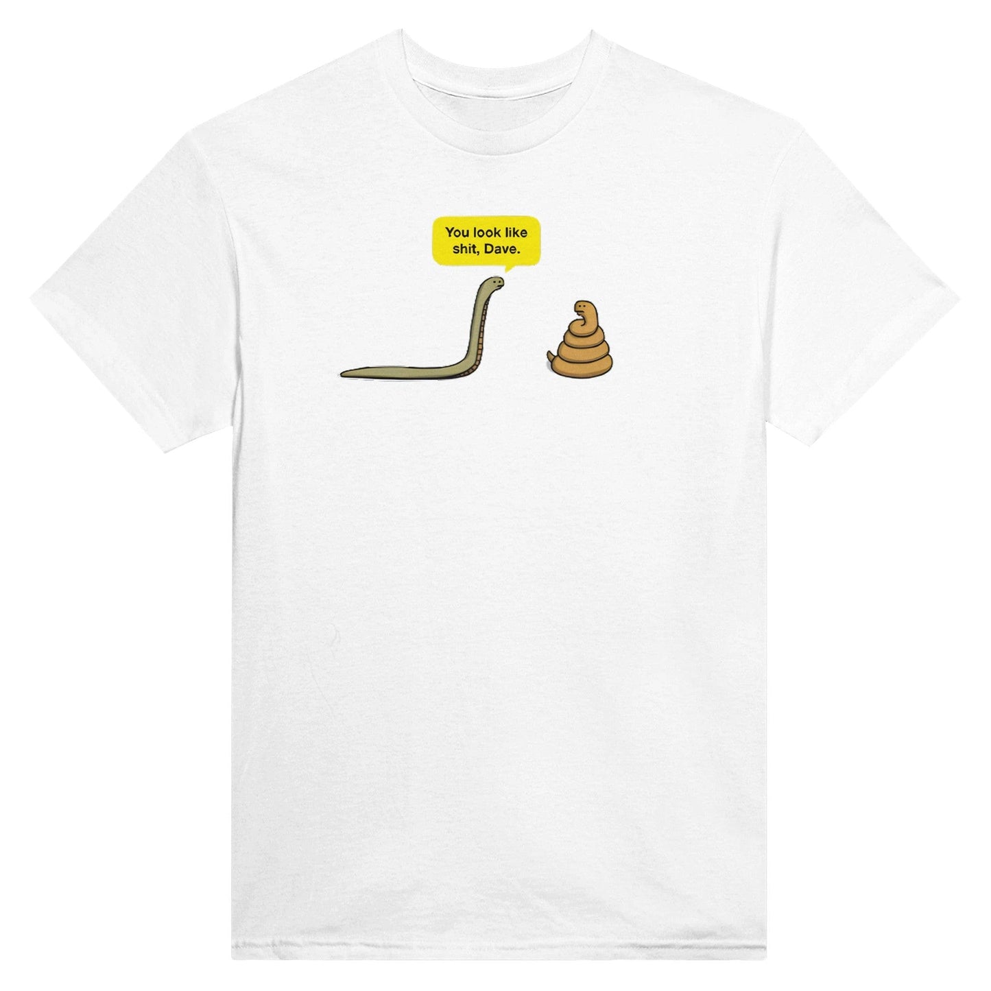 You Look Like Shit, Dave T-Shirt Canvas Prints in Accrington Number Plates Accrington IntelliPix