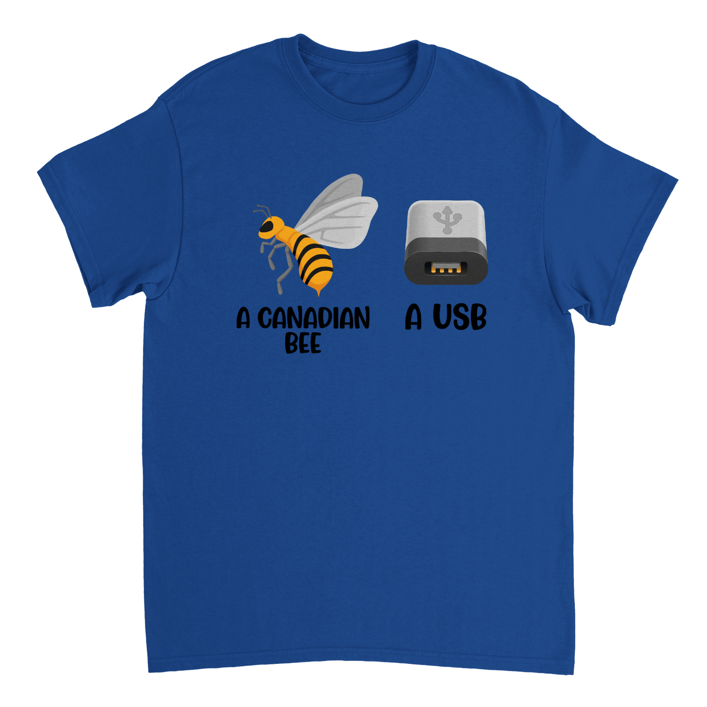 A Canadian Bee & A USB T Shirt Canvas Prints in Accrington Number Plates Accrington IntelliPix