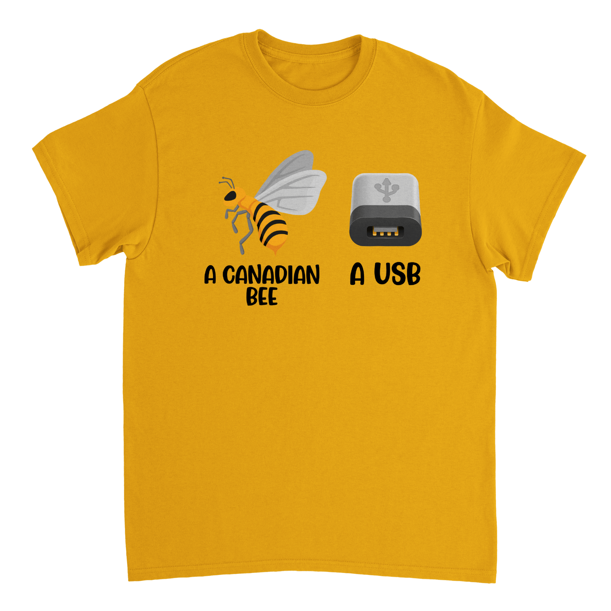 A Canadian Bee & A USB T Shirt Canvas Prints in Accrington Number Plates Accrington IntelliPix