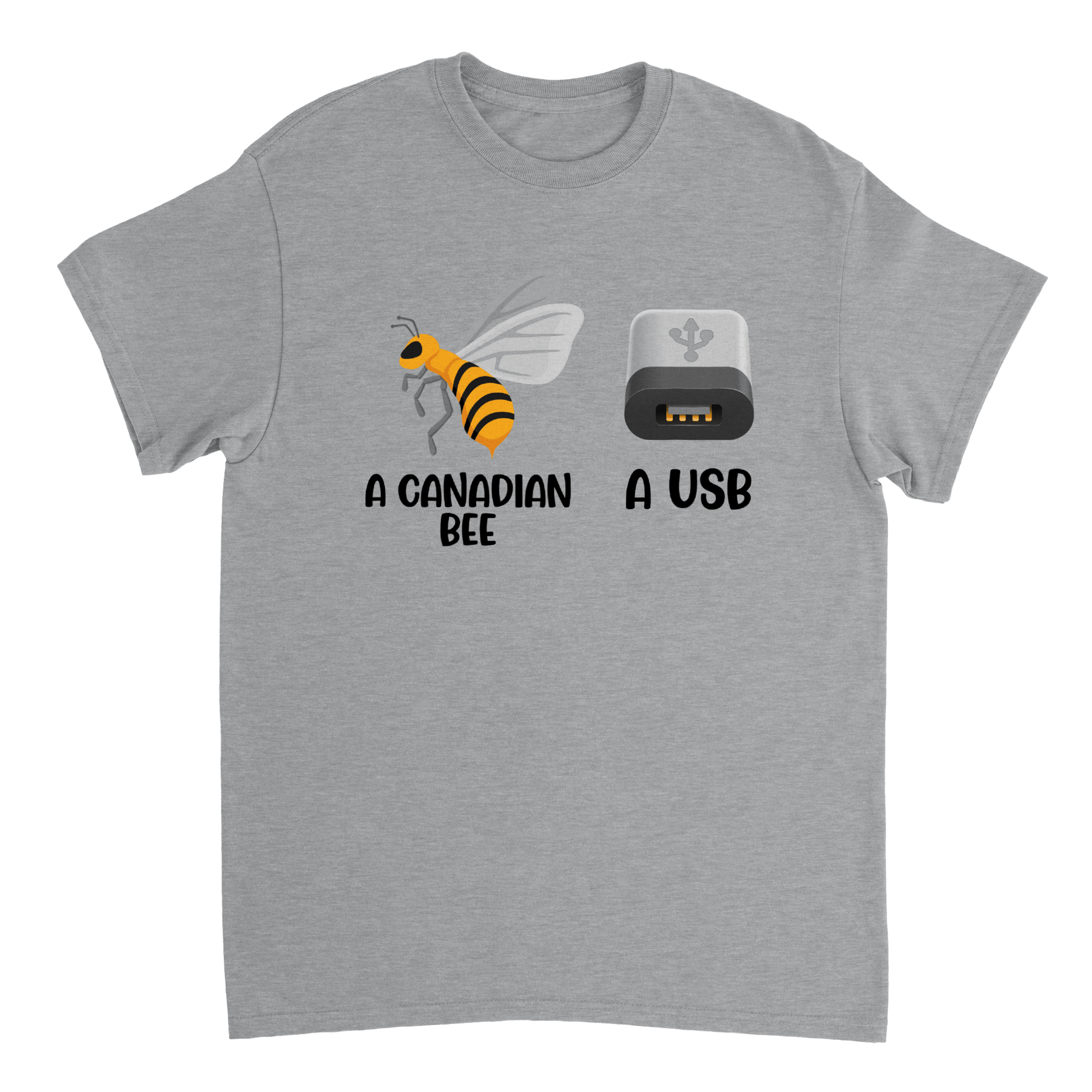 A Canadian Bee & A USB T Shirt Canvas Prints in Accrington Number Plates Accrington IntelliPix