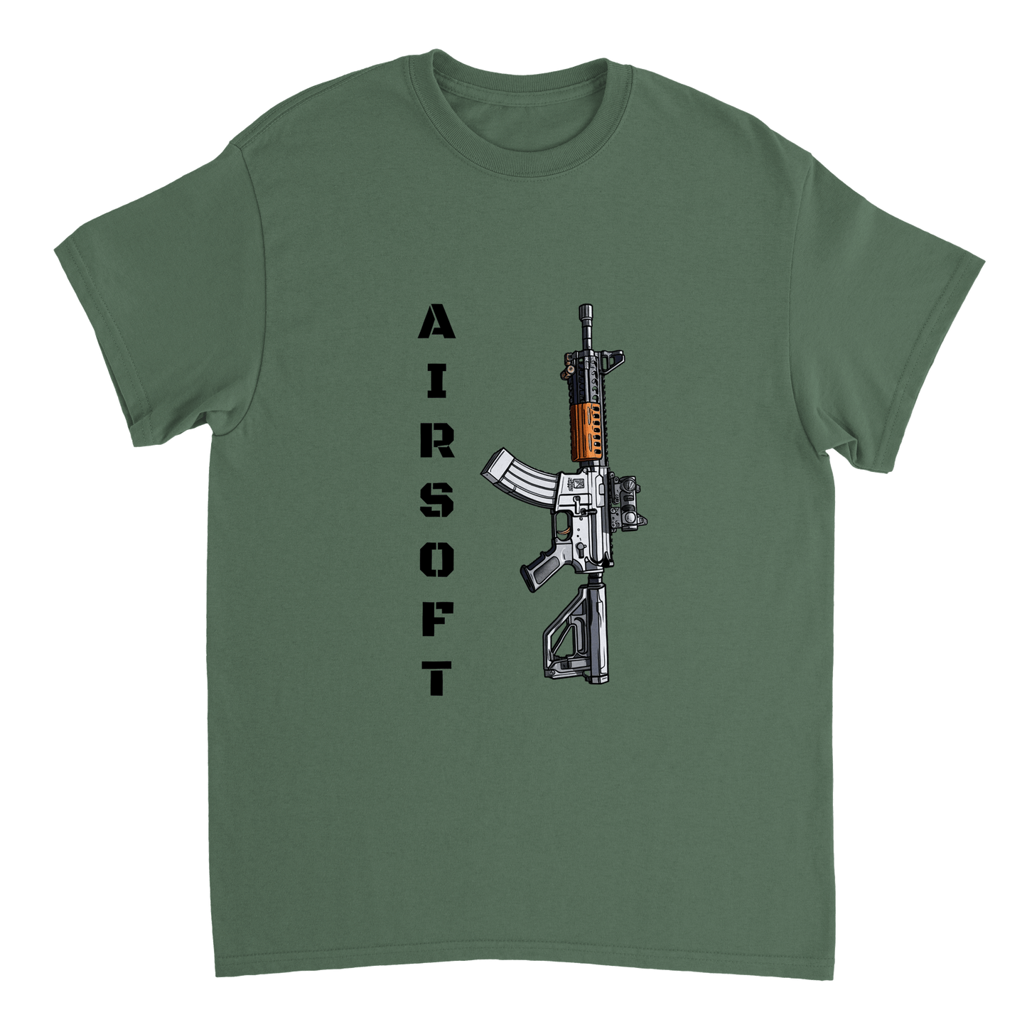 Airsoft M4 T Shirt Canvas Prints in Accrington Number Plates Accrington IntelliPix