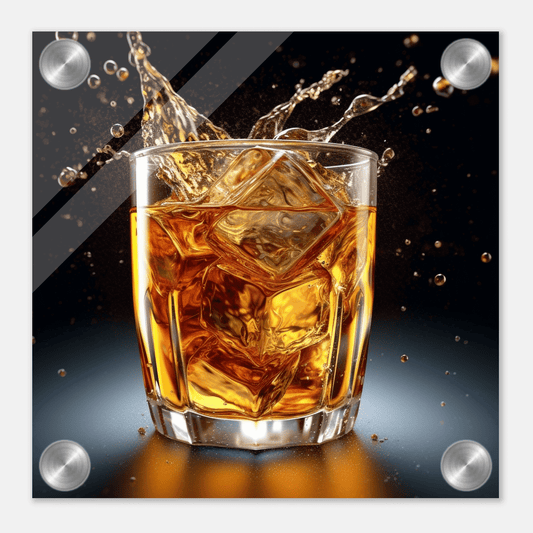 Alcoholic Beverage Splash Acrylic Print Canvas Prints in Accrington Number Plates Accrington IntelliPix