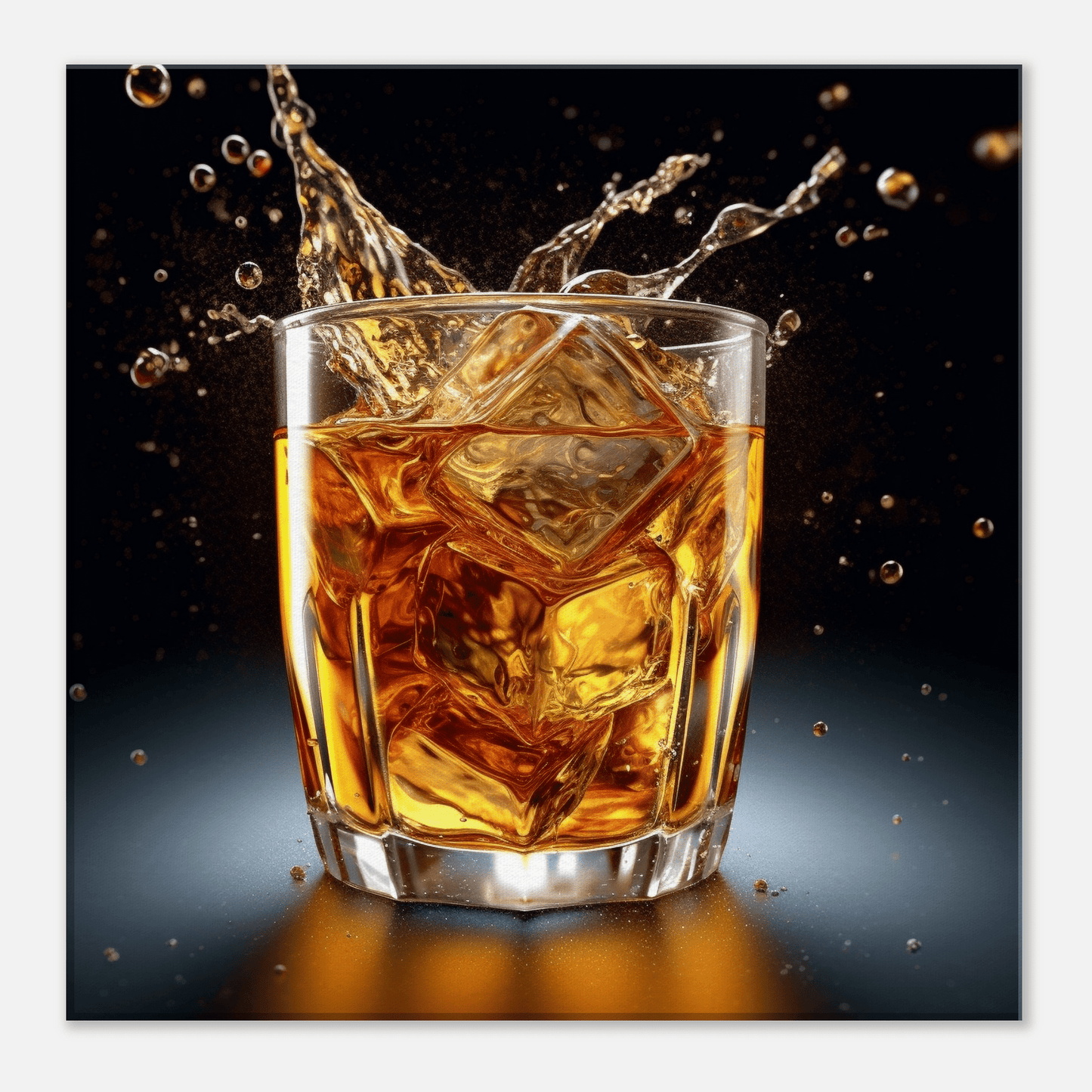 Alcoholic Beverage Splash Canvas Canvas Prints in Accrington Number Plates Accrington IntelliPix