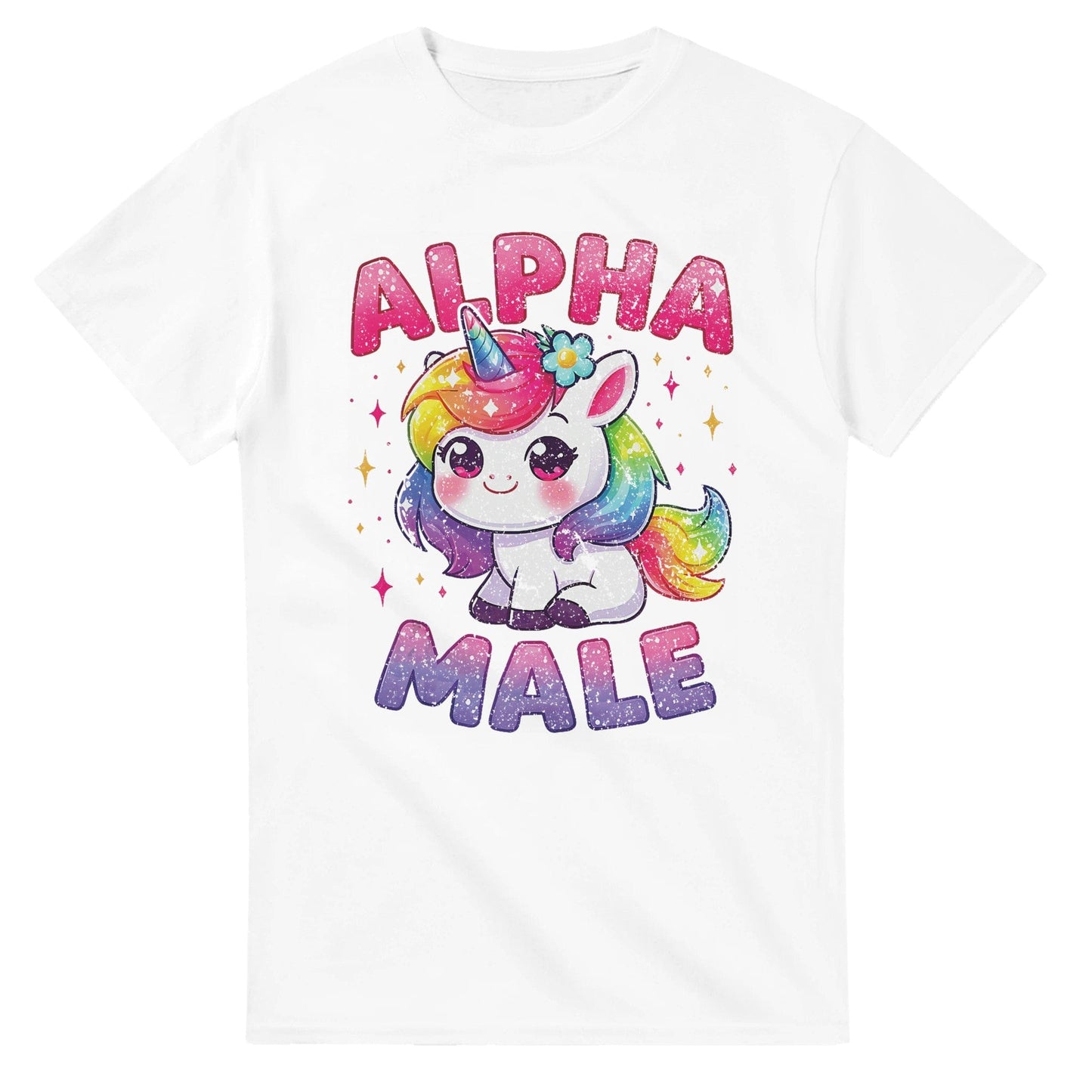 Alpha Male Unicorn T-Shirt Canvas Prints in Accrington Number Plates Accrington IntelliPix