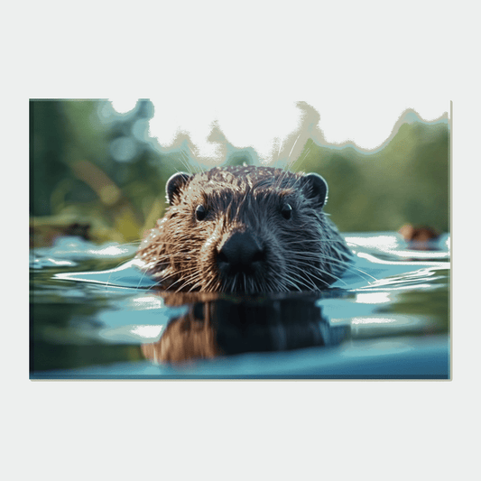 Angry Beaver Canvas Canvas Prints in Accrington Number Plates Accrington IntelliPix