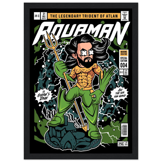 Aquaman Character Framed Print Canvas Prints in Accrington Number Plates Accrington IntelliPix