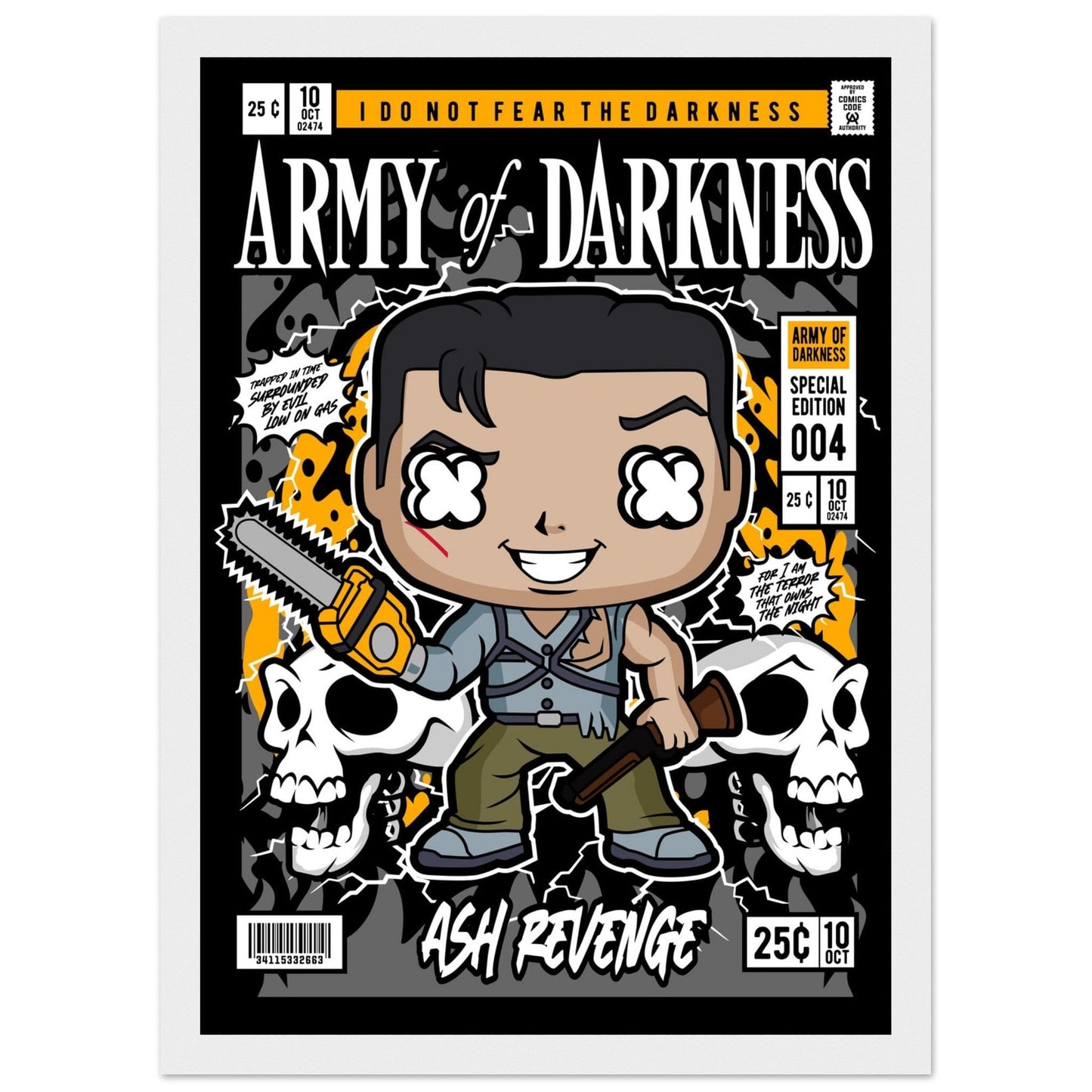 Army of Darkness Character Framed Print Canvas Prints in Accrington Number Plates Accrington IntelliPix