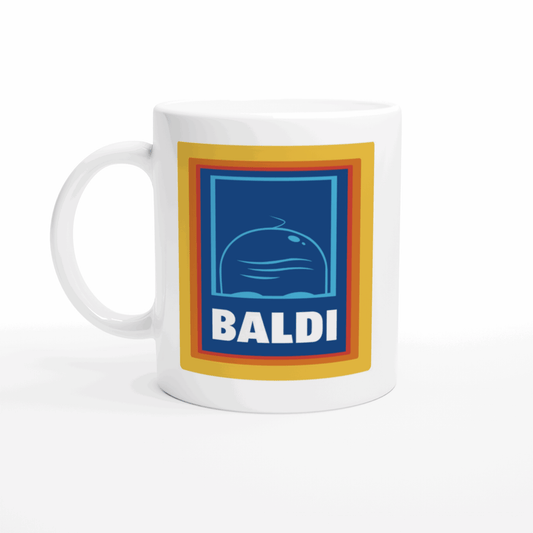 Baldi 11oz Mug Canvas Prints in Accrington Number Plates Accrington IntelliPix