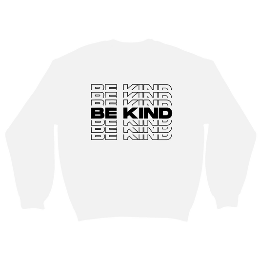 Be Kind Classic Unisex Crewneck Sweatshirt Canvas Prints in Accrington Number Plates Accrington IntelliPix