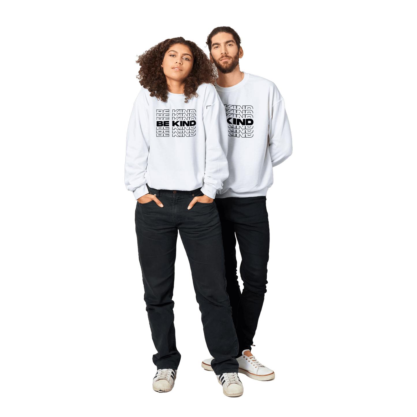 Be Kind Classic Unisex Crewneck Sweatshirt Canvas Prints in Accrington Number Plates Accrington IntelliPix