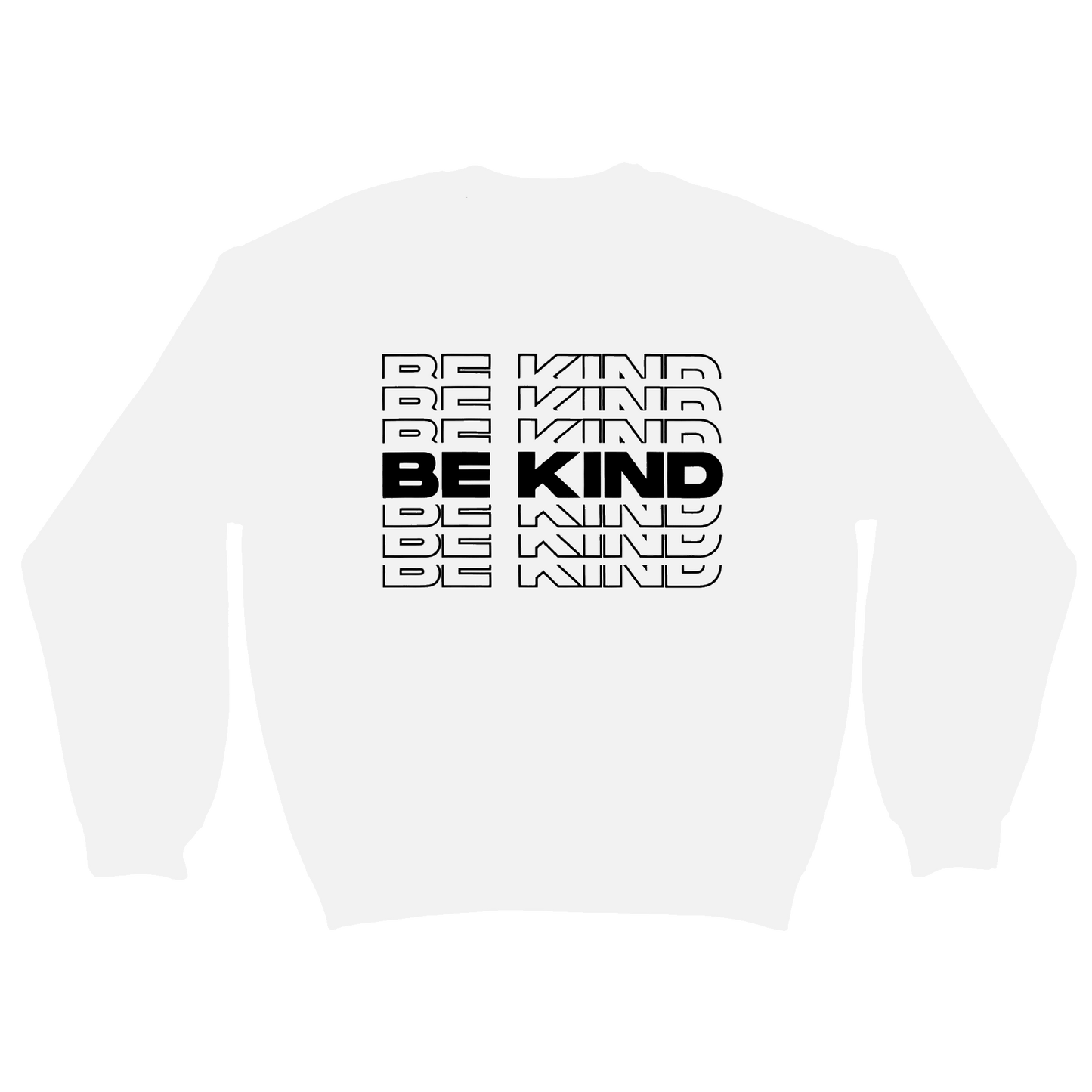 Be Kind Classic Unisex Crewneck Sweatshirt Canvas Prints in Accrington Number Plates Accrington IntelliPix