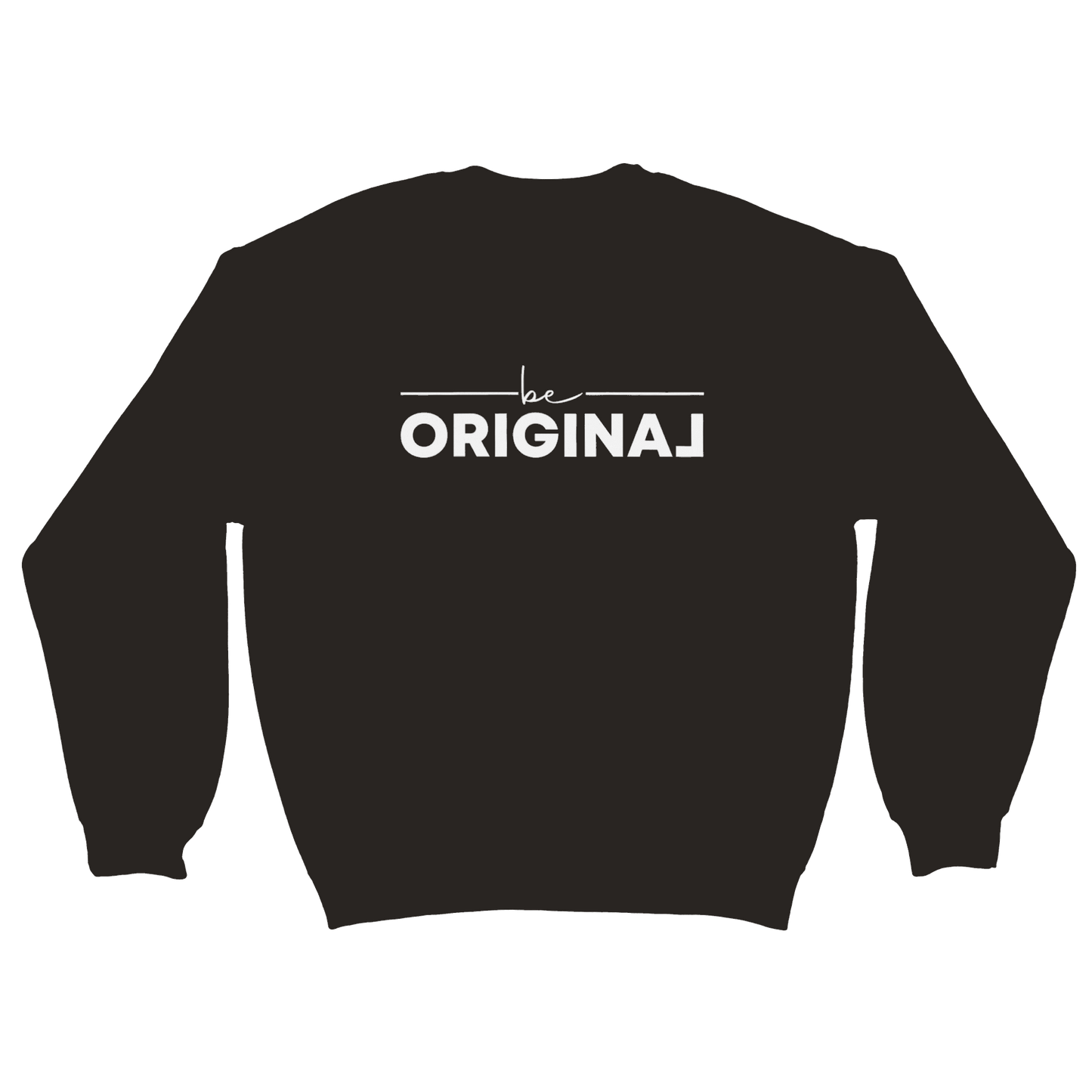 Be Original Classic Unisex Crewneck Sweatshirt Canvas Prints in Accrington Number Plates Accrington IntelliPix