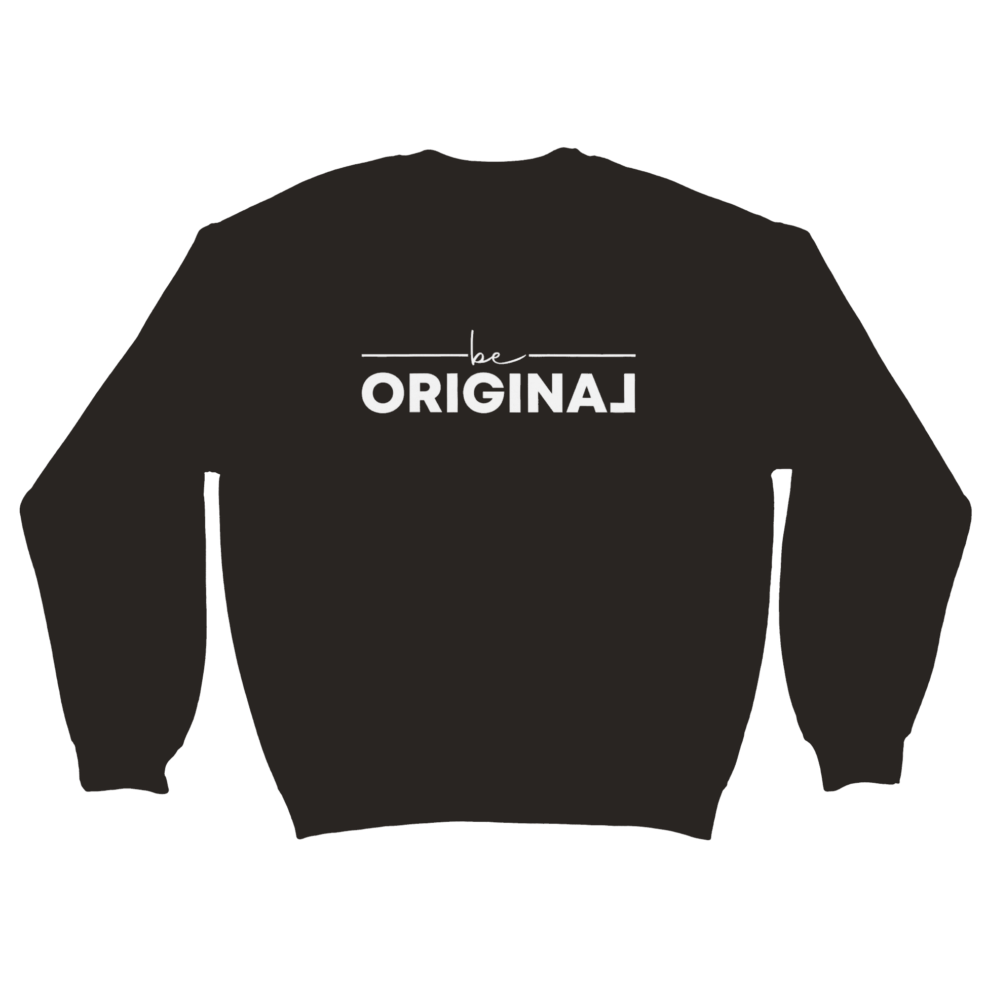 Be Original Classic Unisex Crewneck Sweatshirt Canvas Prints in Accrington Number Plates Accrington IntelliPix