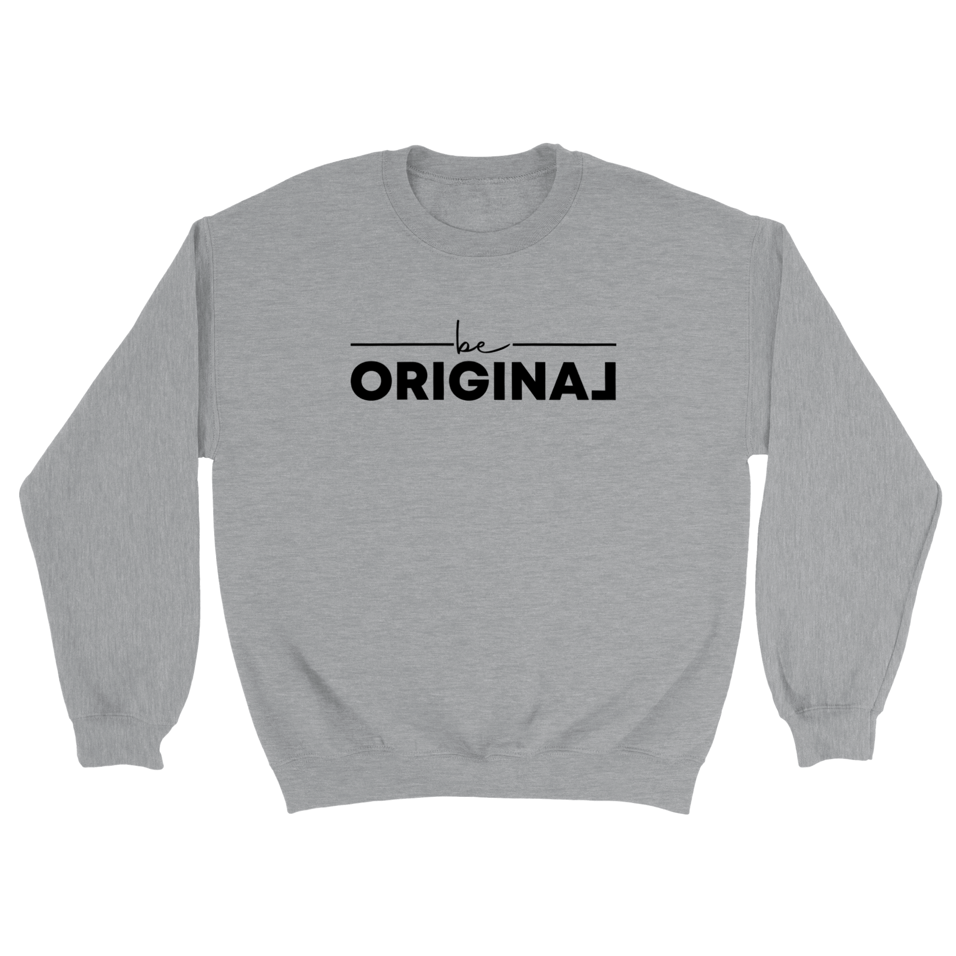 Be Original Classic Unisex Crewneck Sweatshirt Canvas Prints in Accrington Number Plates Accrington IntelliPix