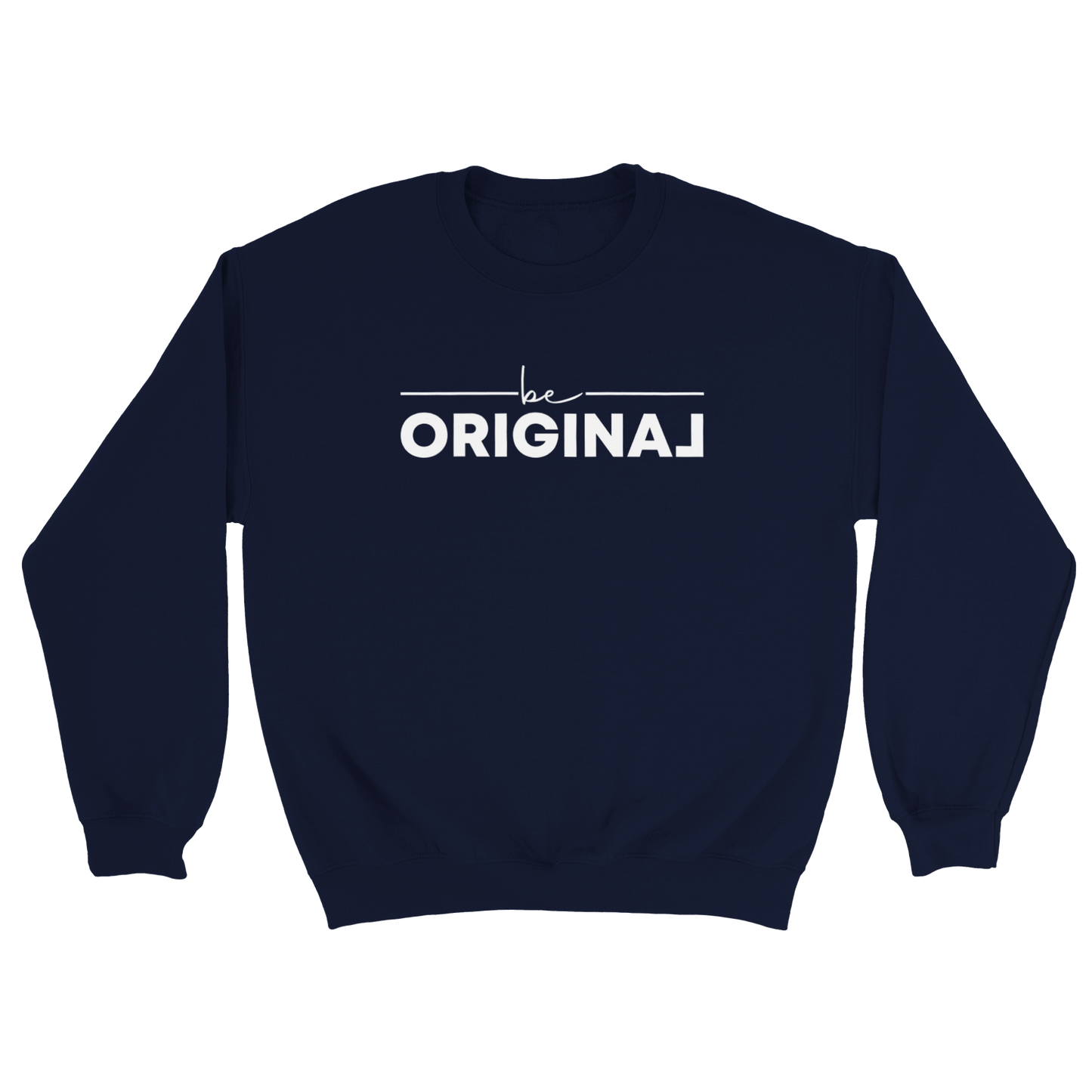 Be Original Classic Unisex Crewneck Sweatshirt Canvas Prints in Accrington Number Plates Accrington IntelliPix