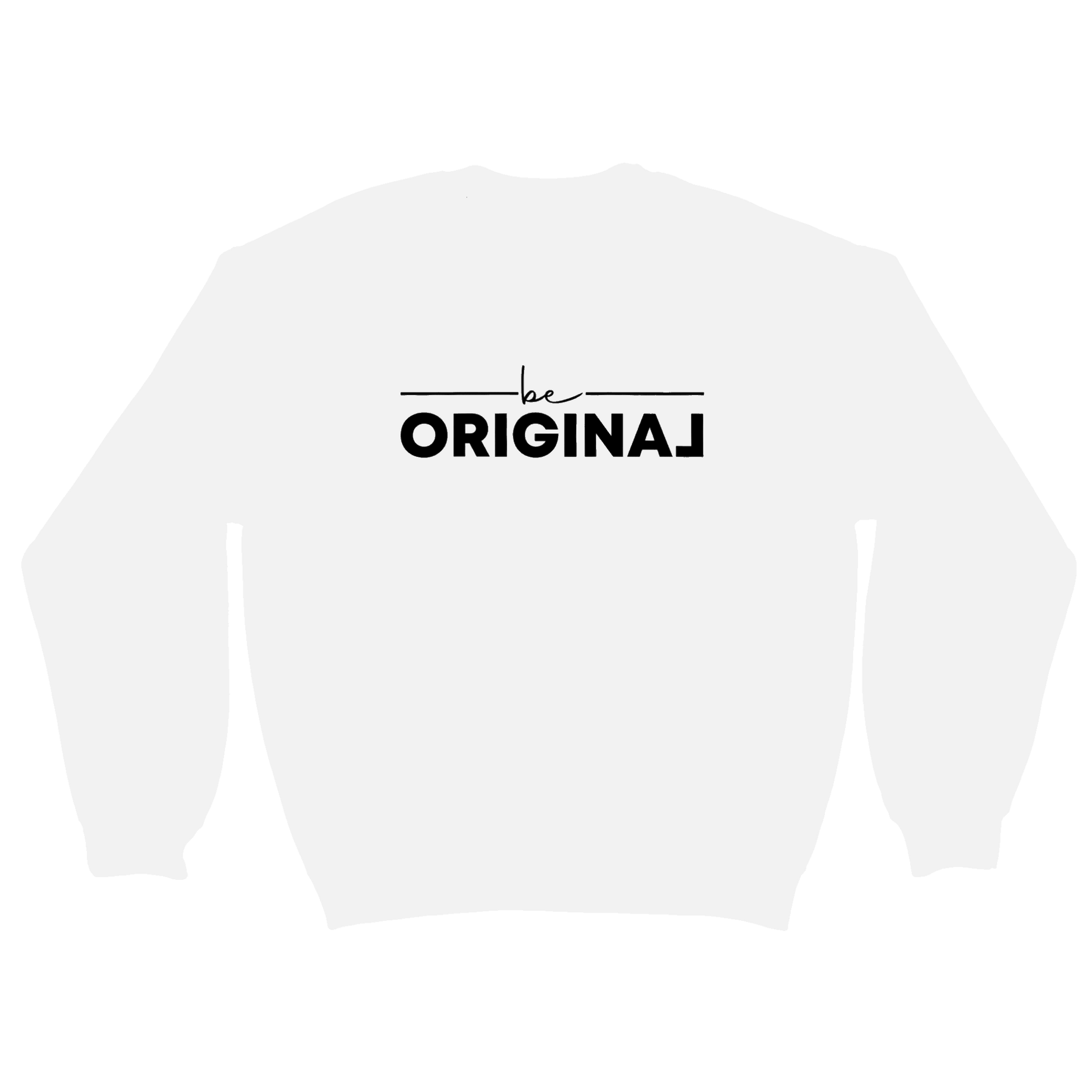 Be Original Classic Unisex Crewneck Sweatshirt Canvas Prints in Accrington Number Plates Accrington IntelliPix