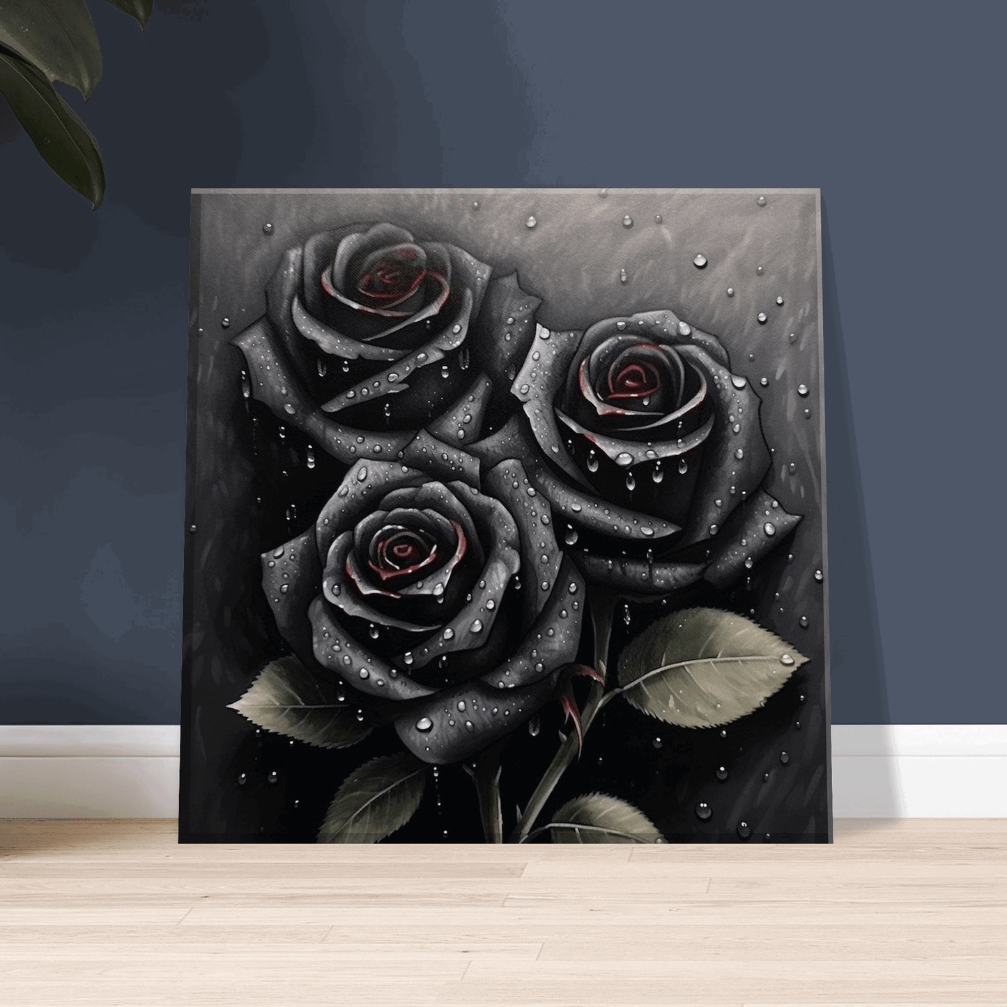 Black Roses Canvas Canvas Prints in Accrington Number Plates Accrington IntelliPix