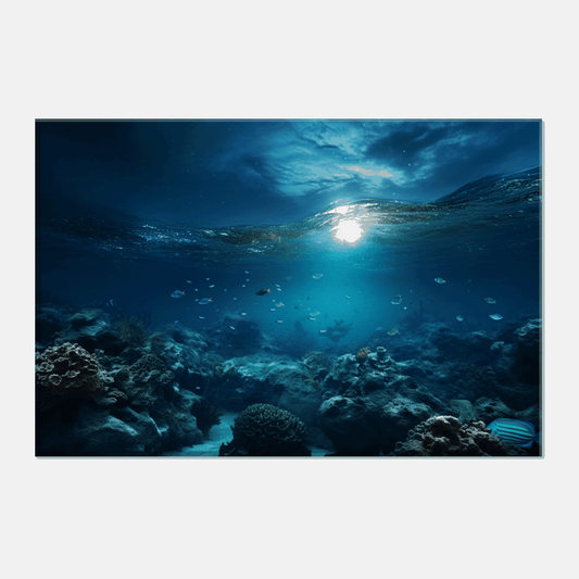 Blue Sea Canvas Canvas Prints in Accrington Number Plates Accrington IntelliPix