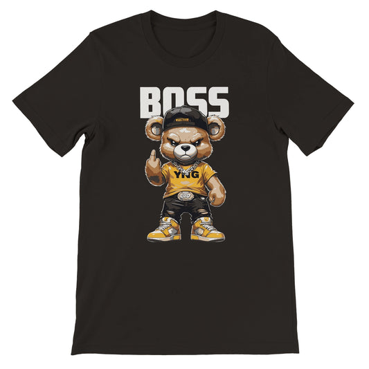 Boss Bear T Shirt Canvas Prints in Accrington Number Plates Accrington IntelliPix