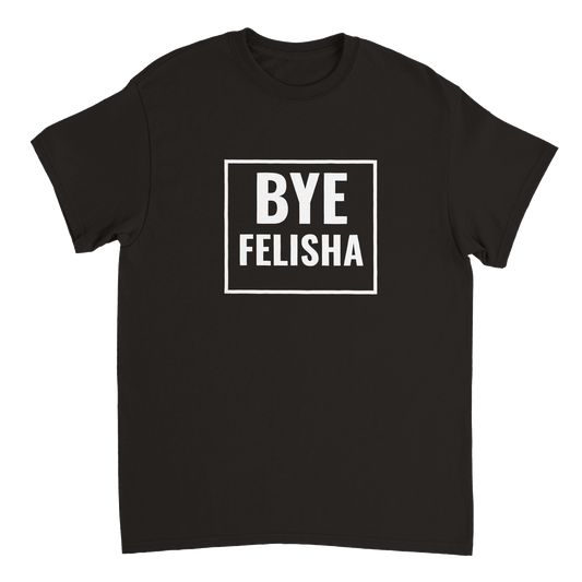 Bye Felisha T-Shirt Canvas Prints in Accrington Number Plates Accrington IntelliPix