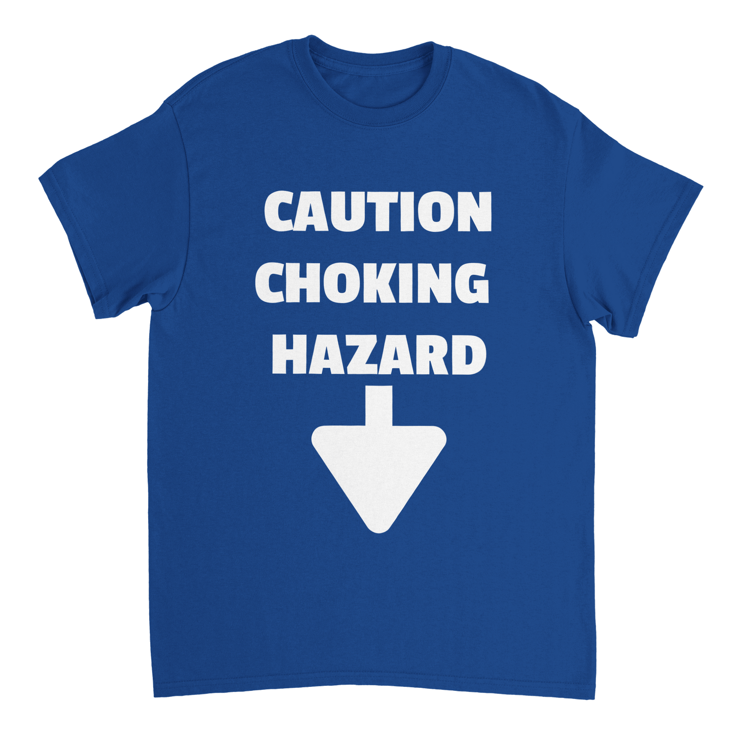 Caution Choking Hazard T Shirt Canvas Prints in Accrington Number Plates Accrington IntelliPix