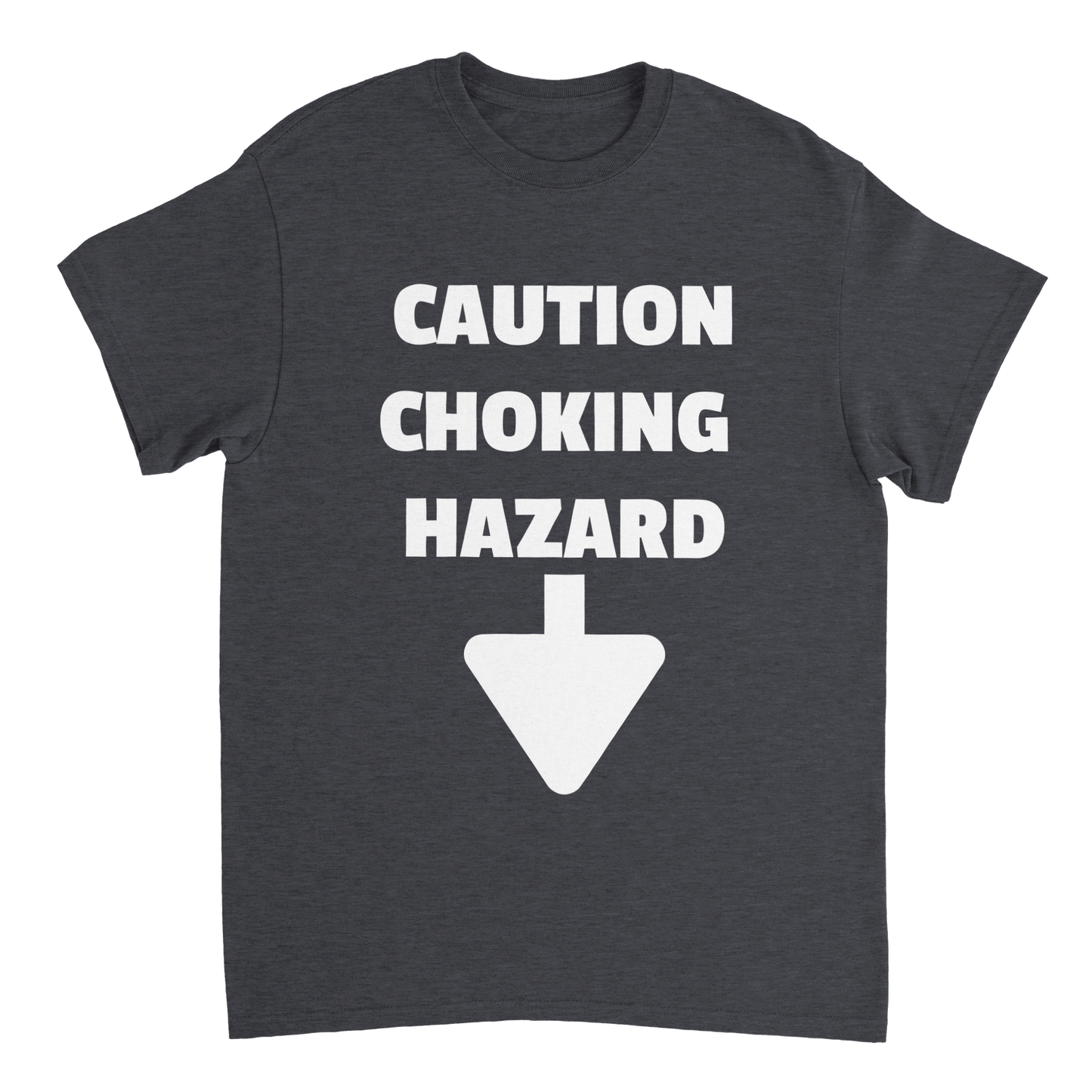 Caution Choking Hazard T Shirt Canvas Prints in Accrington Number Plates Accrington IntelliPix