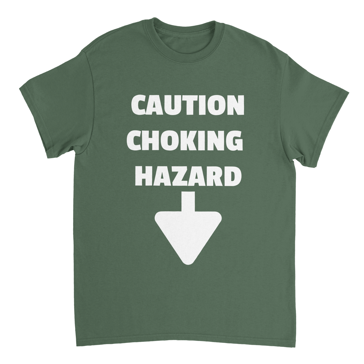 Caution Choking Hazard T Shirt Canvas Prints in Accrington Number Plates Accrington IntelliPix