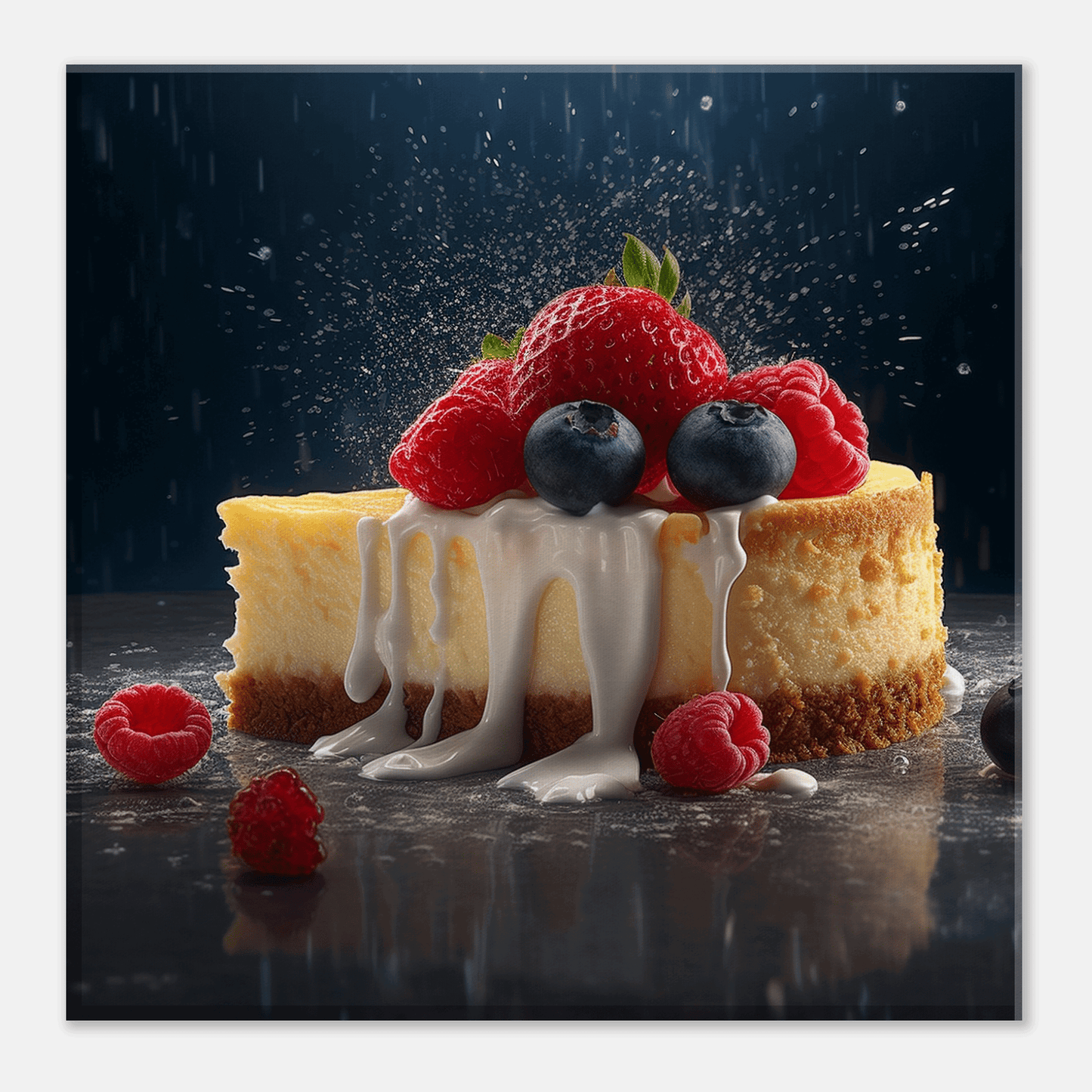 Cheesecake Canvas Canvas Prints in Accrington Number Plates Accrington IntelliPix